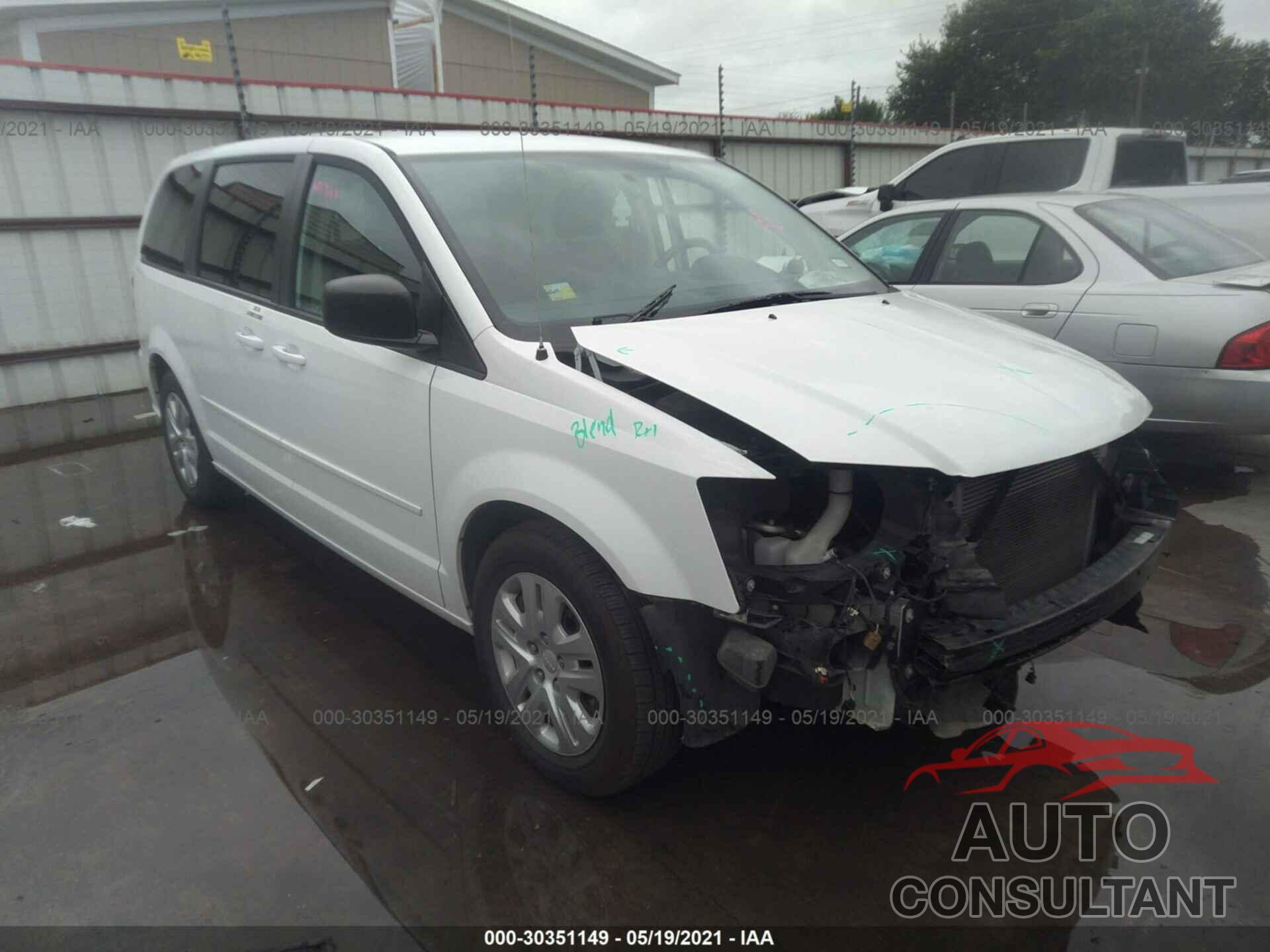 DODGE GRAND CARAVAN 2016 - 2C4RDGBG0GR335418