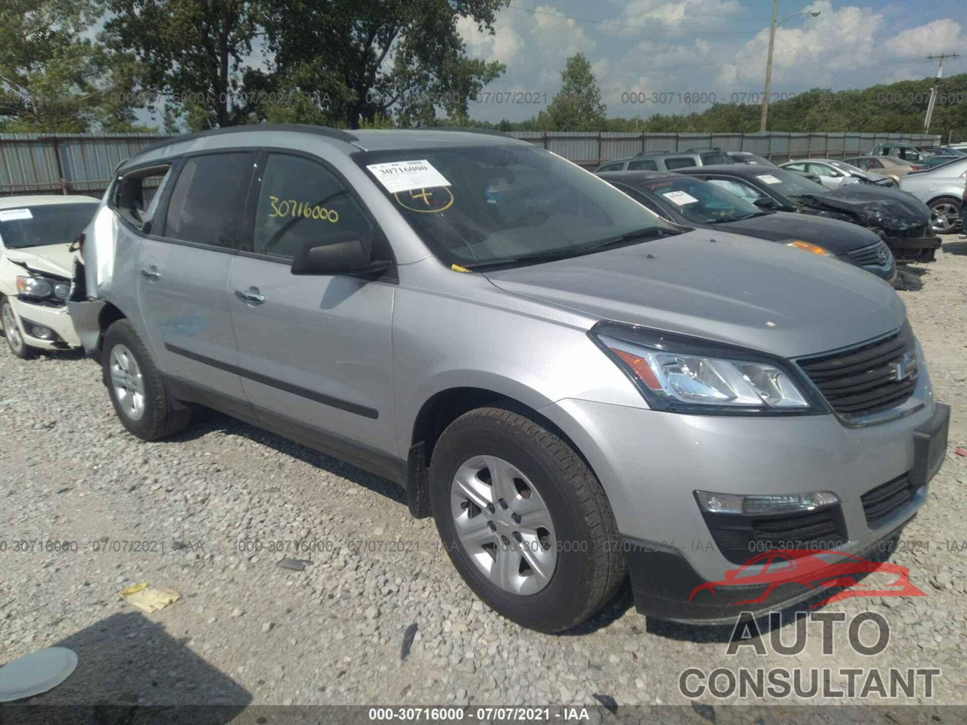 CHEVROLET TRAVERSE 2016 - 1GNKRFKD3GJ201520