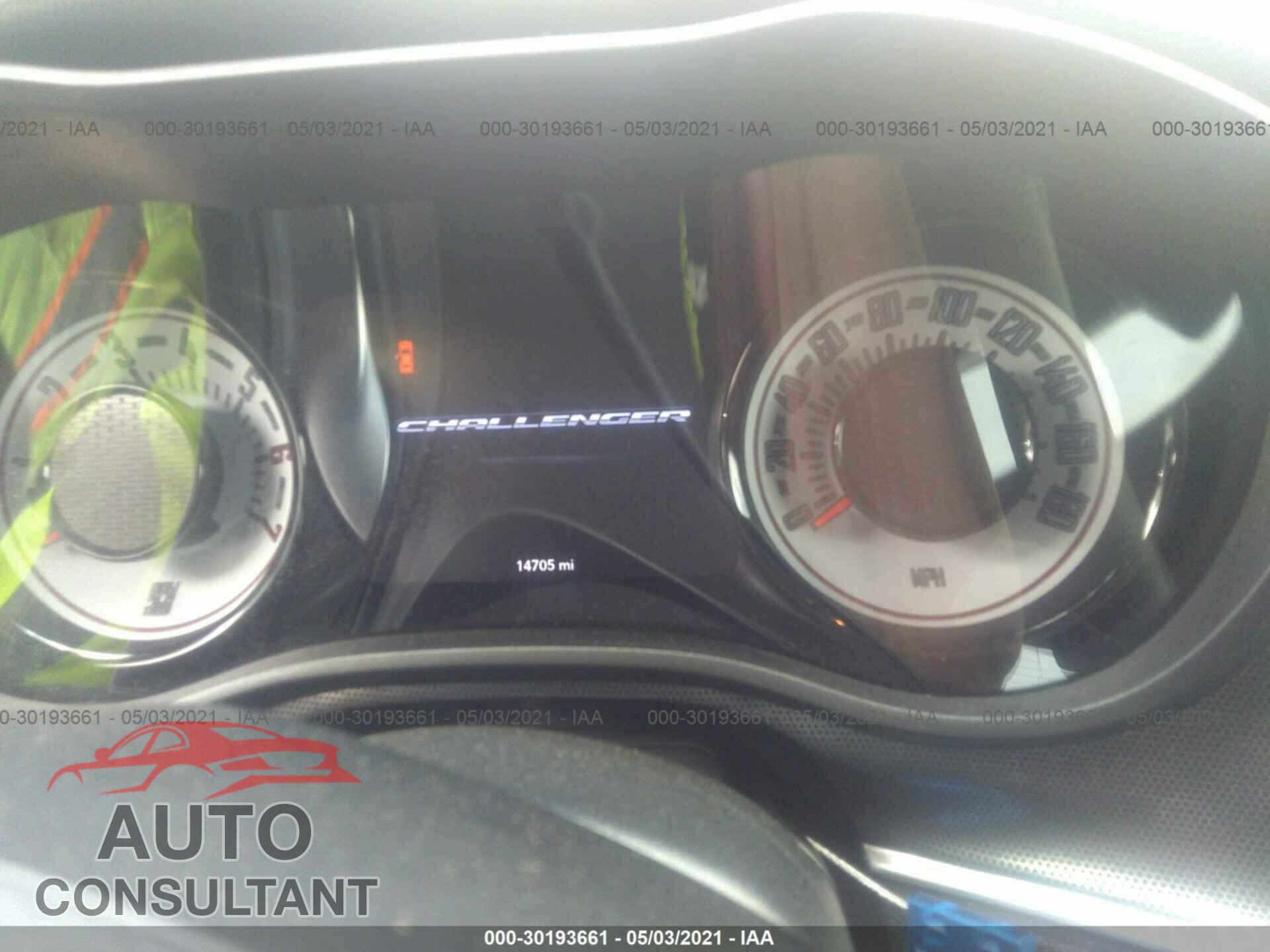 DODGE CHALLENGER 2018 - 2C3CDZFJXJH246741