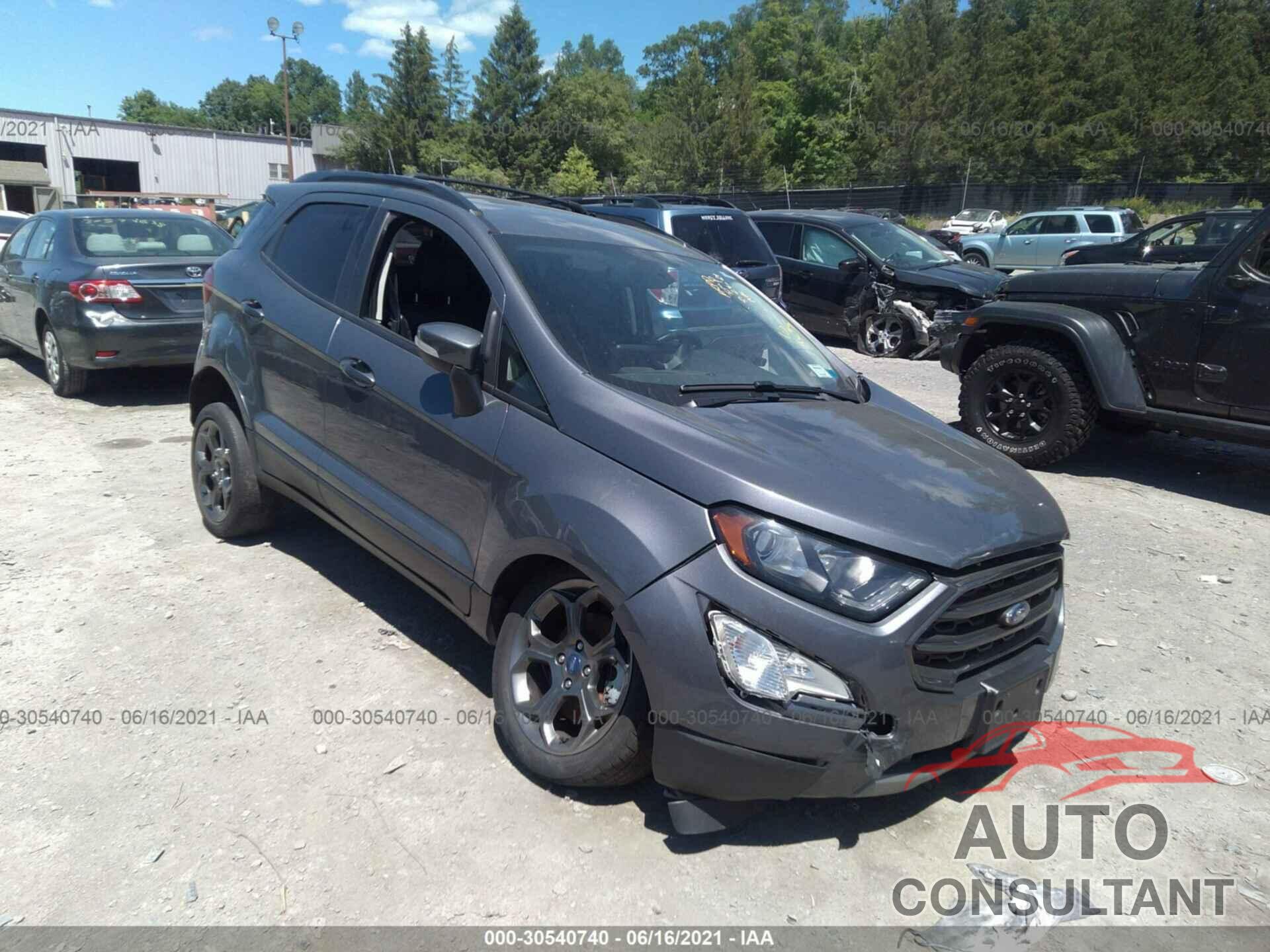 FORD ECOSPORT 2018 - MAJ6P1CL9JC197306