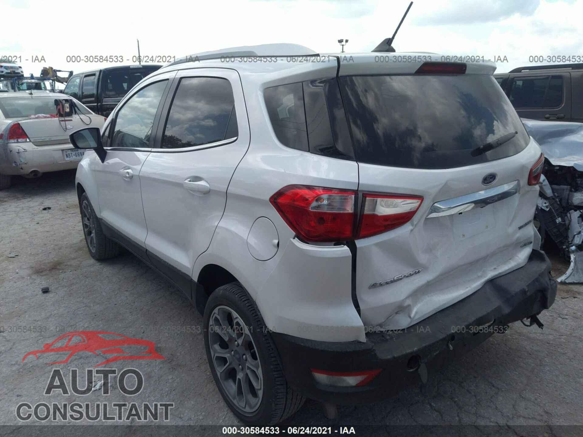 FORD ECOSPORT 2019 - MAJ6S3KL6KC287896
