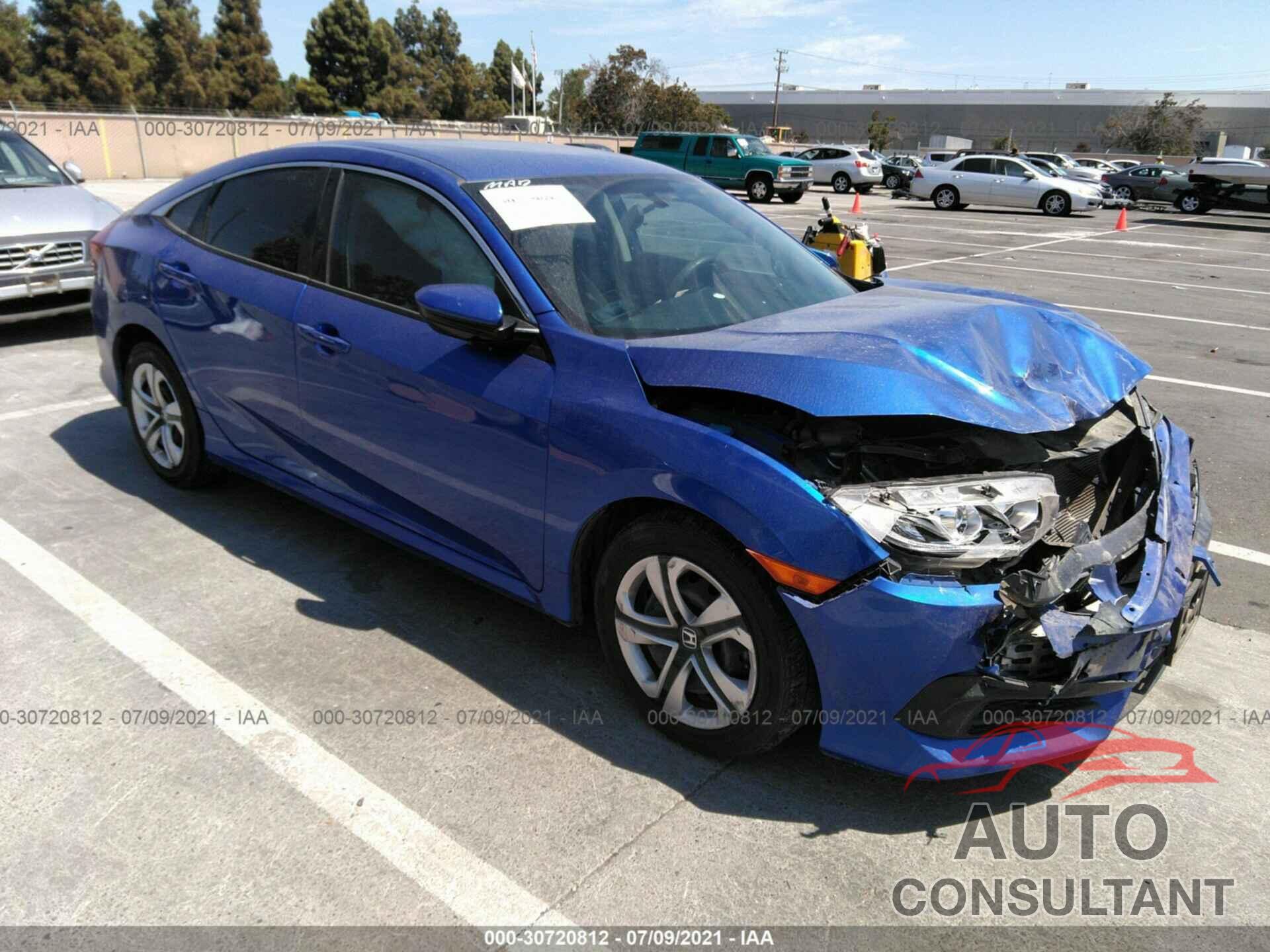 HONDA CIVIC SEDAN 2018 - 19XFC2F58JE203954