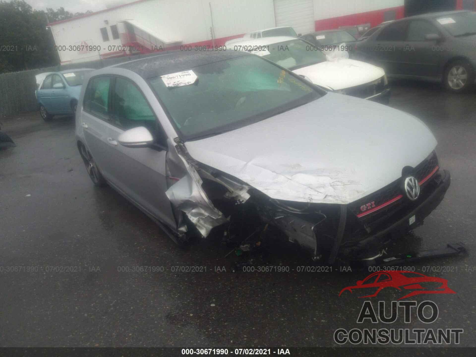 VOLKSWAGEN GOLF GTI 2017 - 3VW447AU8HM072599