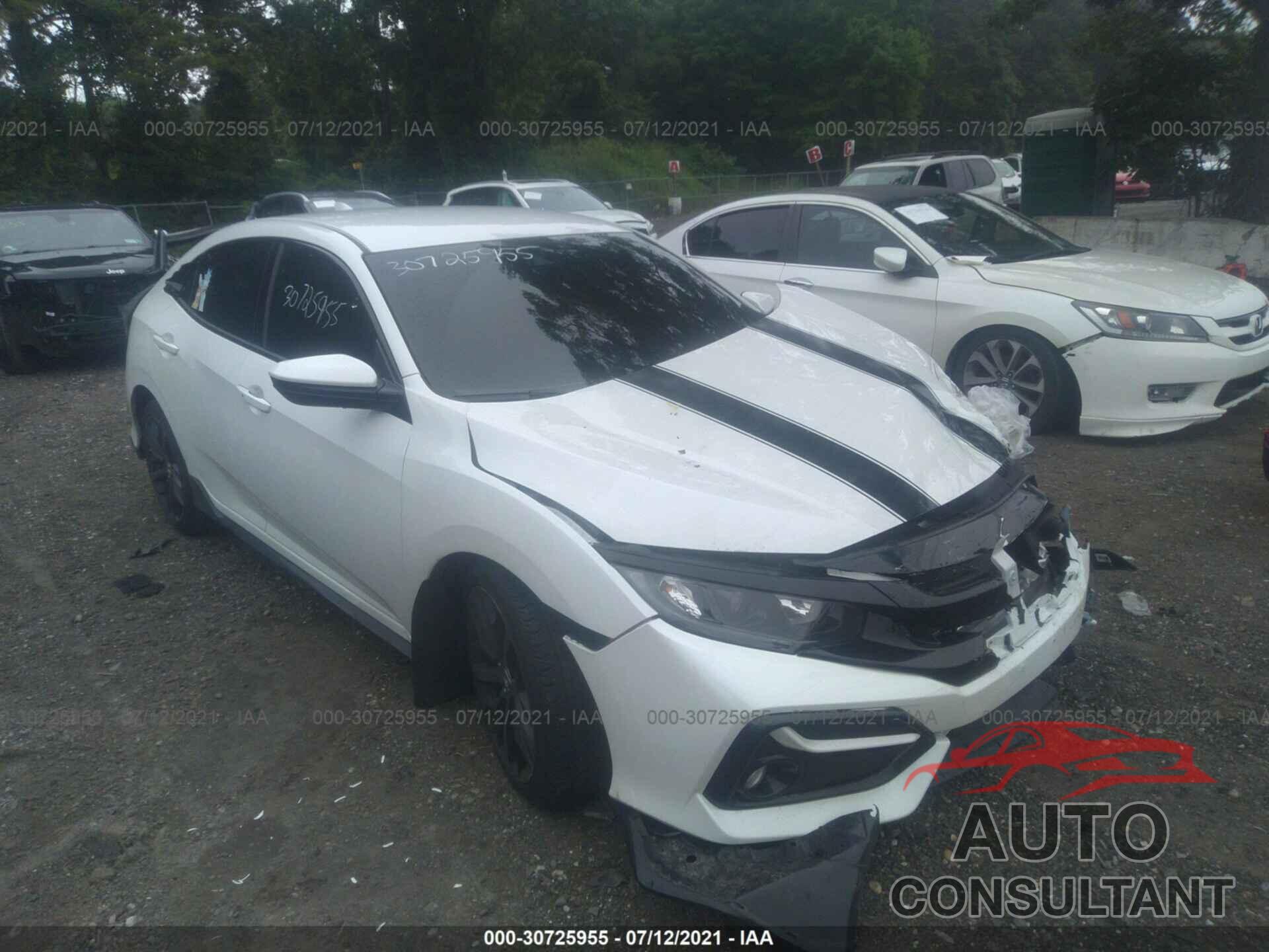 HONDA CIVIC HATCHBACK 2021 - SHHFK7H43MU404467