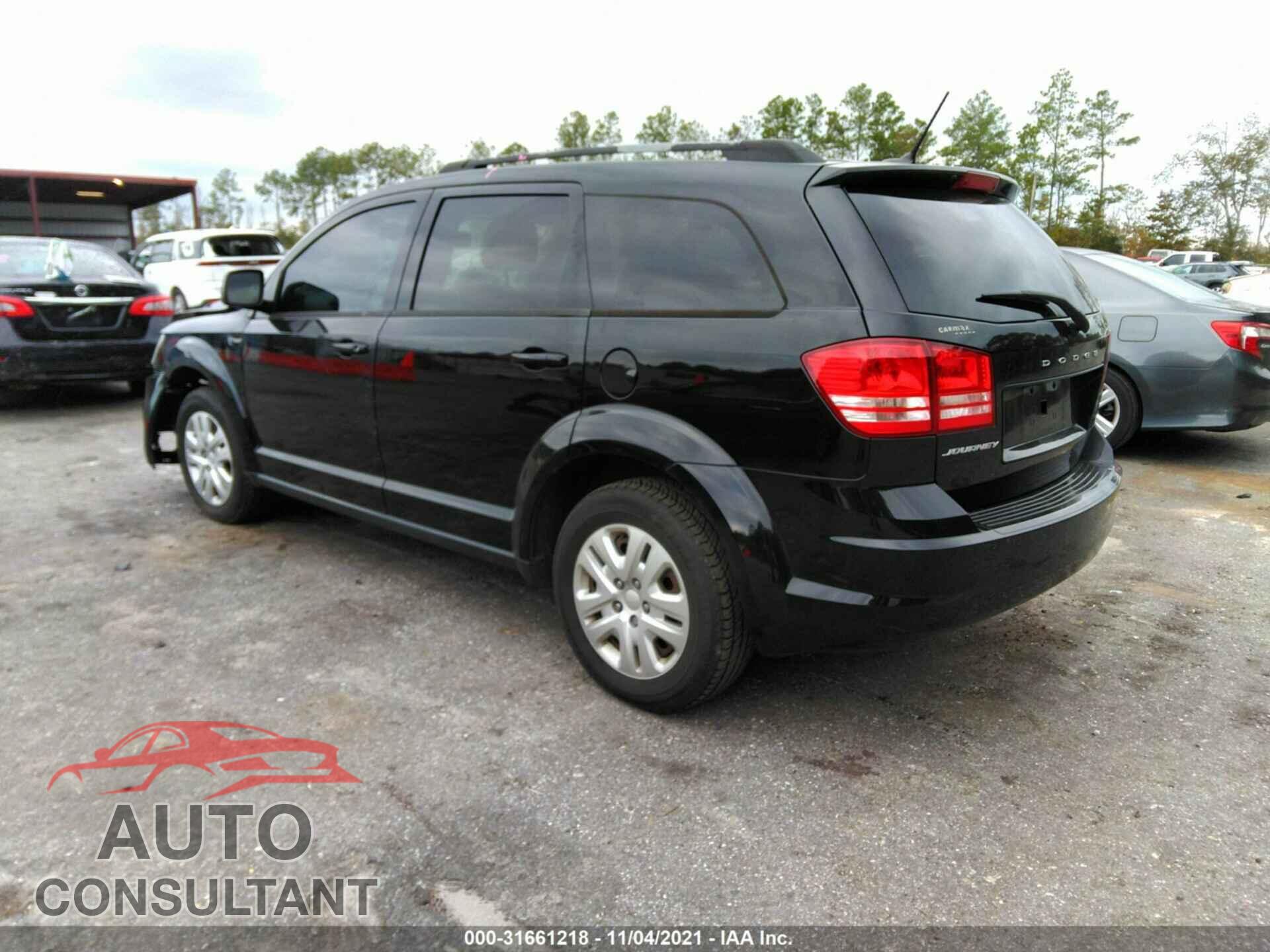 DODGE JOURNEY 2017 - 3C4PDCAB5HT676267