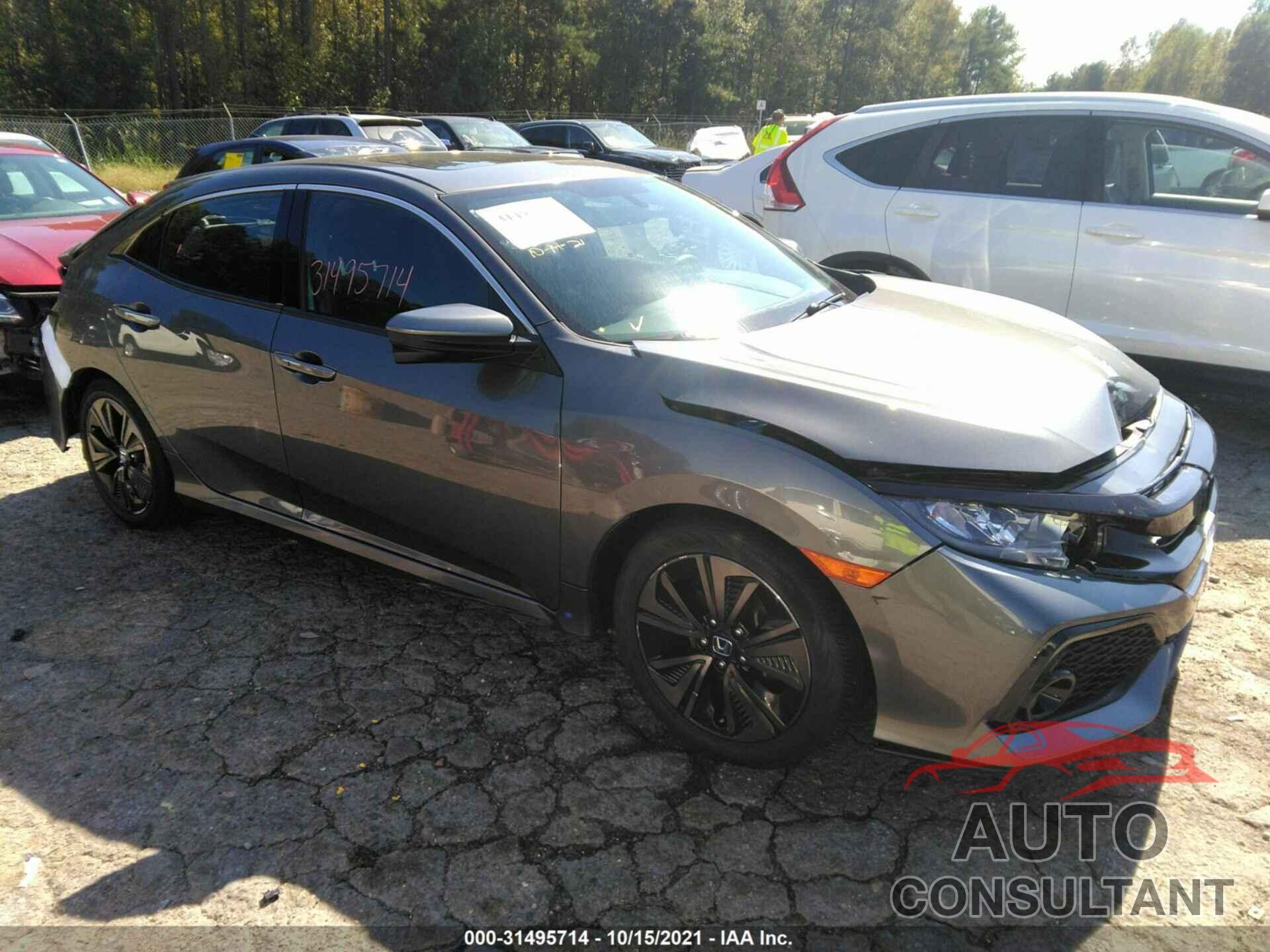 HONDA CIVIC HATCHBACK 2017 - SHHFK7H50HU211465
