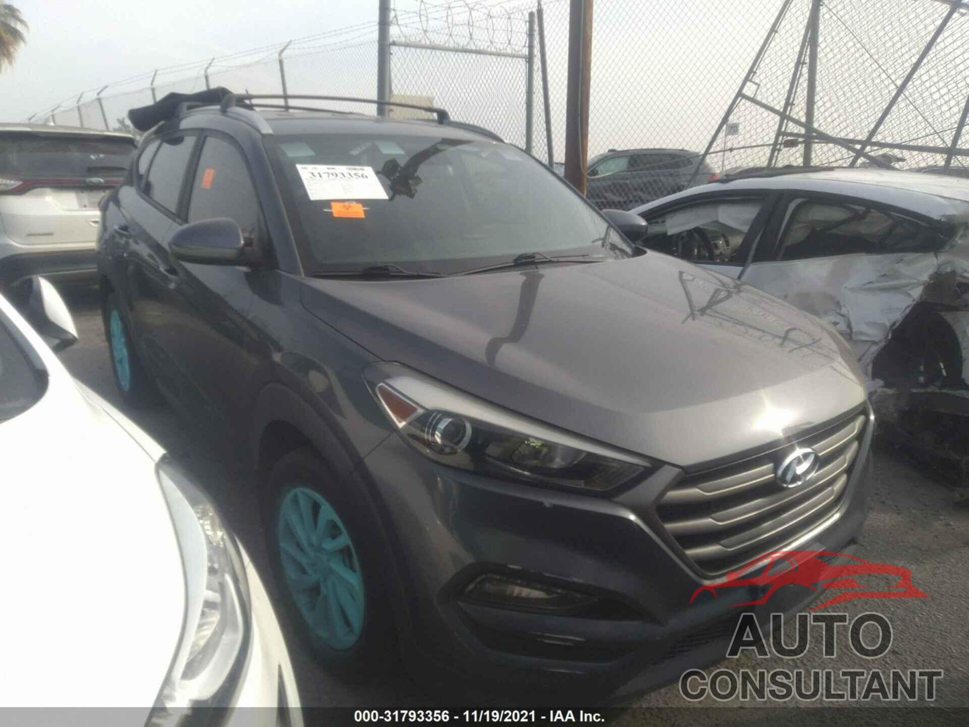 HYUNDAI TUCSON 2016 - KM8J33A48GU209922