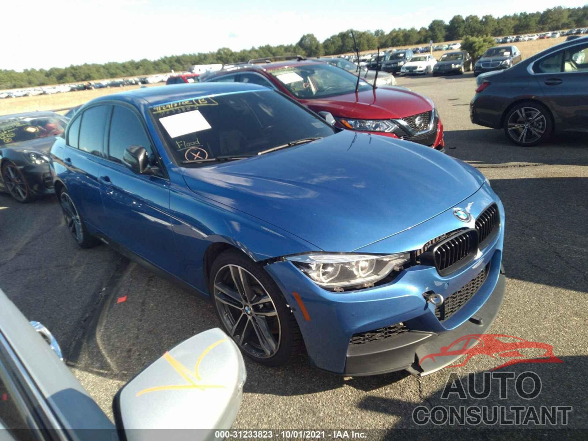 BMW 3 SERIES 2018 - WBA8B7C54JA576809