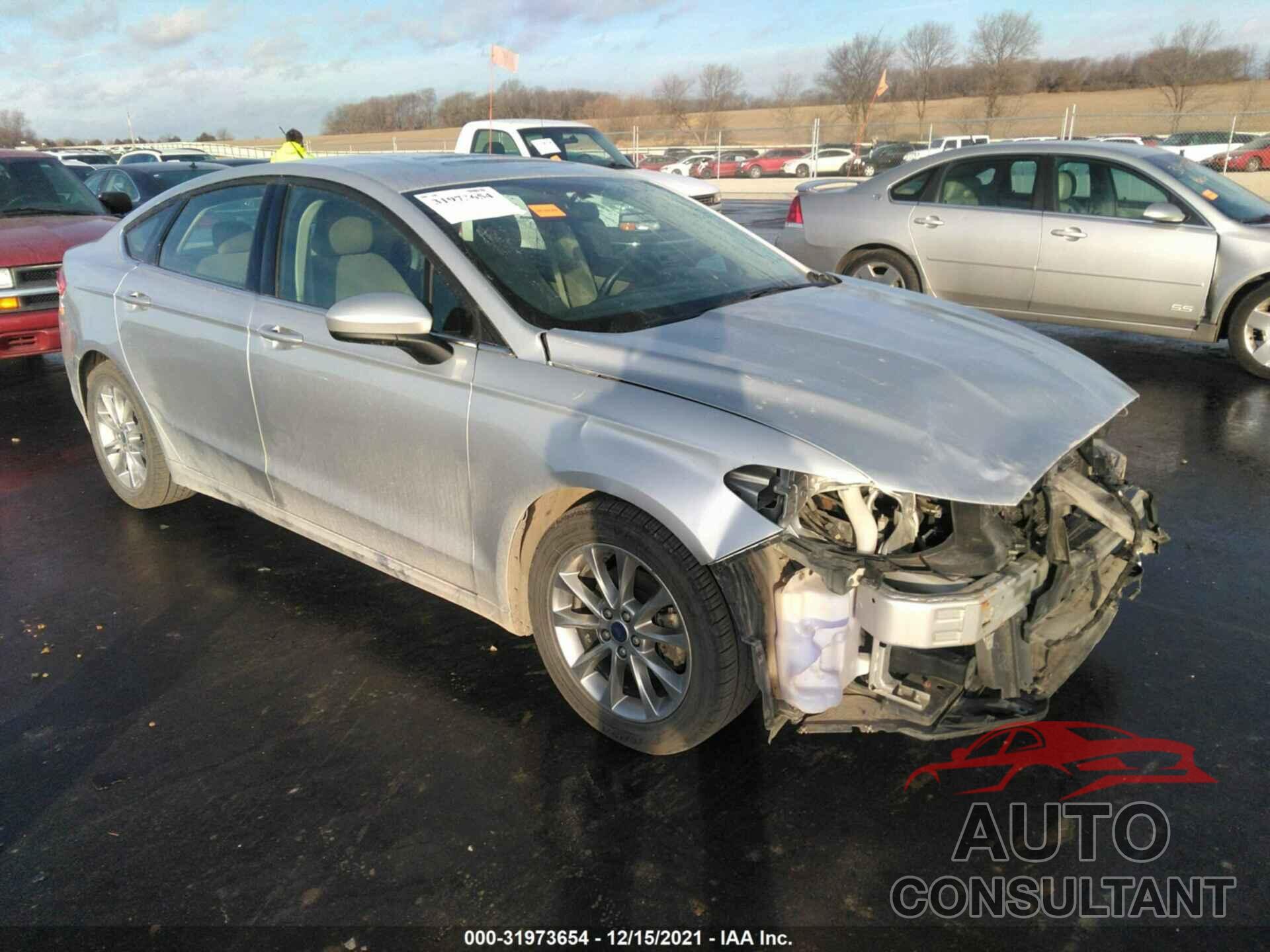 FORD FUSION 2017 - 3FA6P0H75HR330712