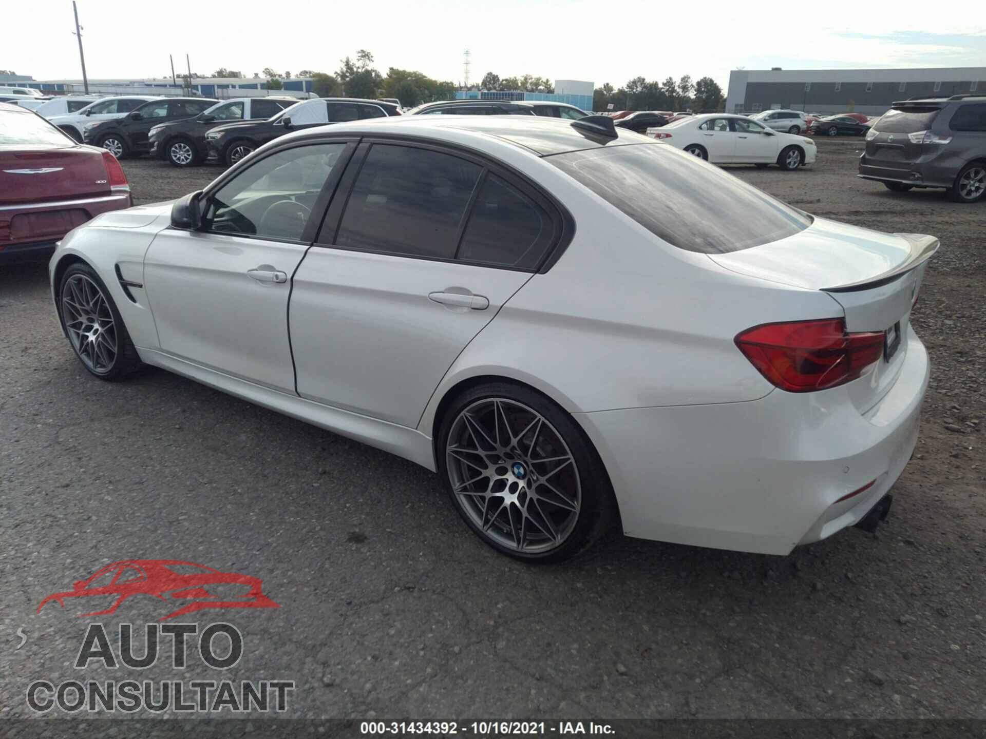 BMW M3 2017 - WBS8M9C53H5G84345
