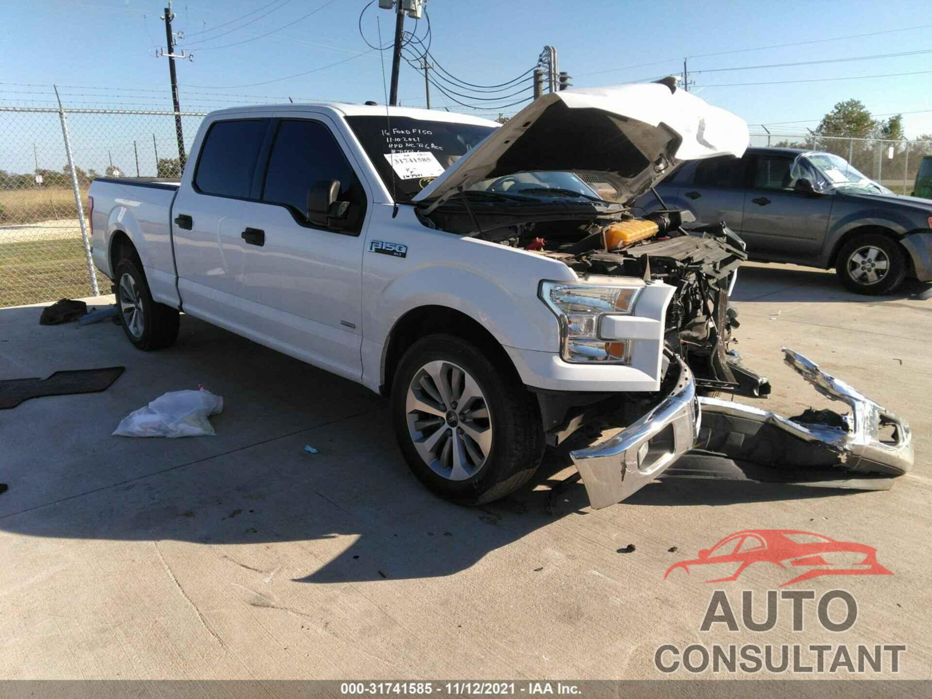 FORD F-150 2016 - 1FTEW1CG7GKD89981