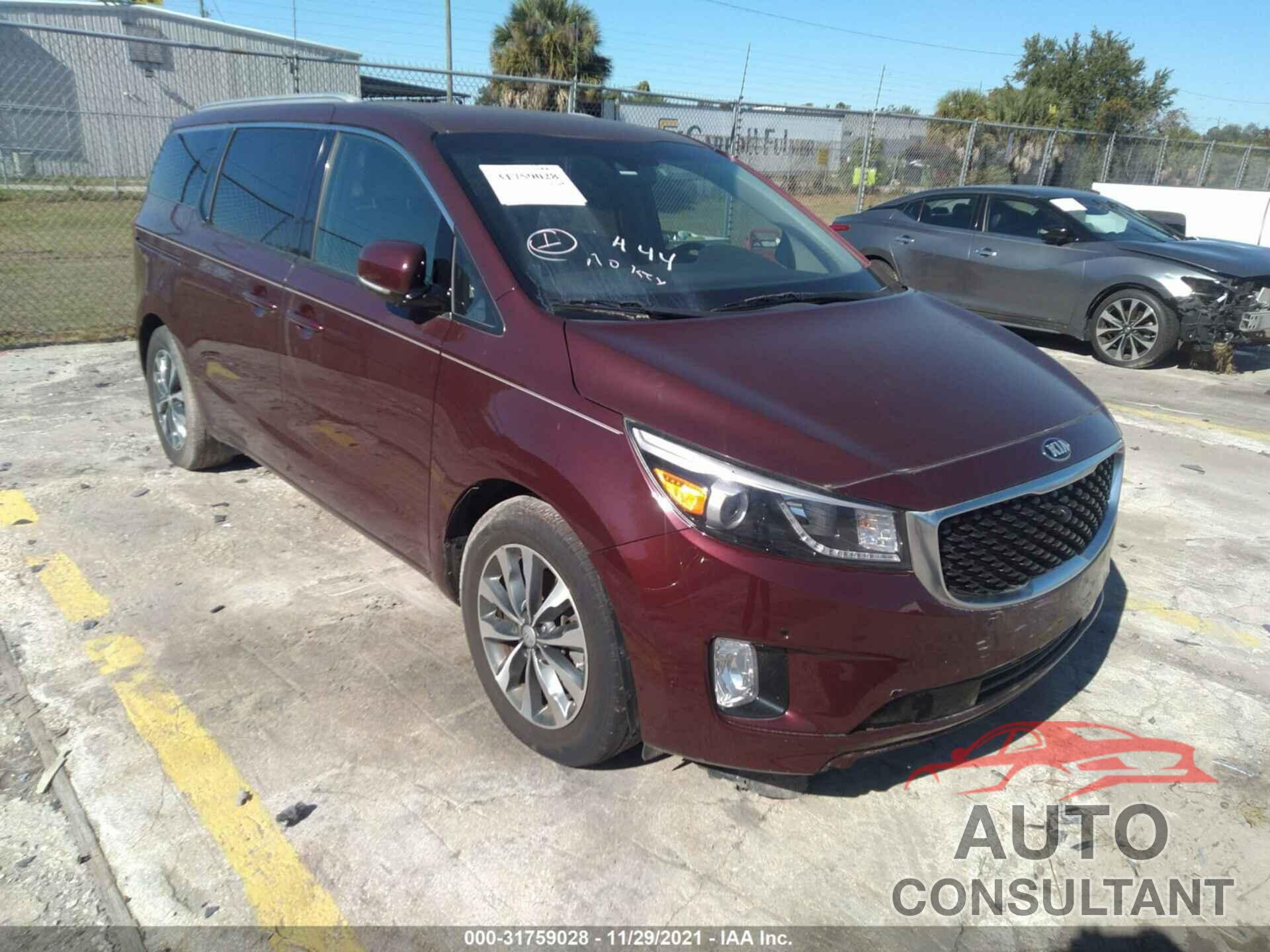 KIA SEDONA 2016 - KNDMC5C16G6108415