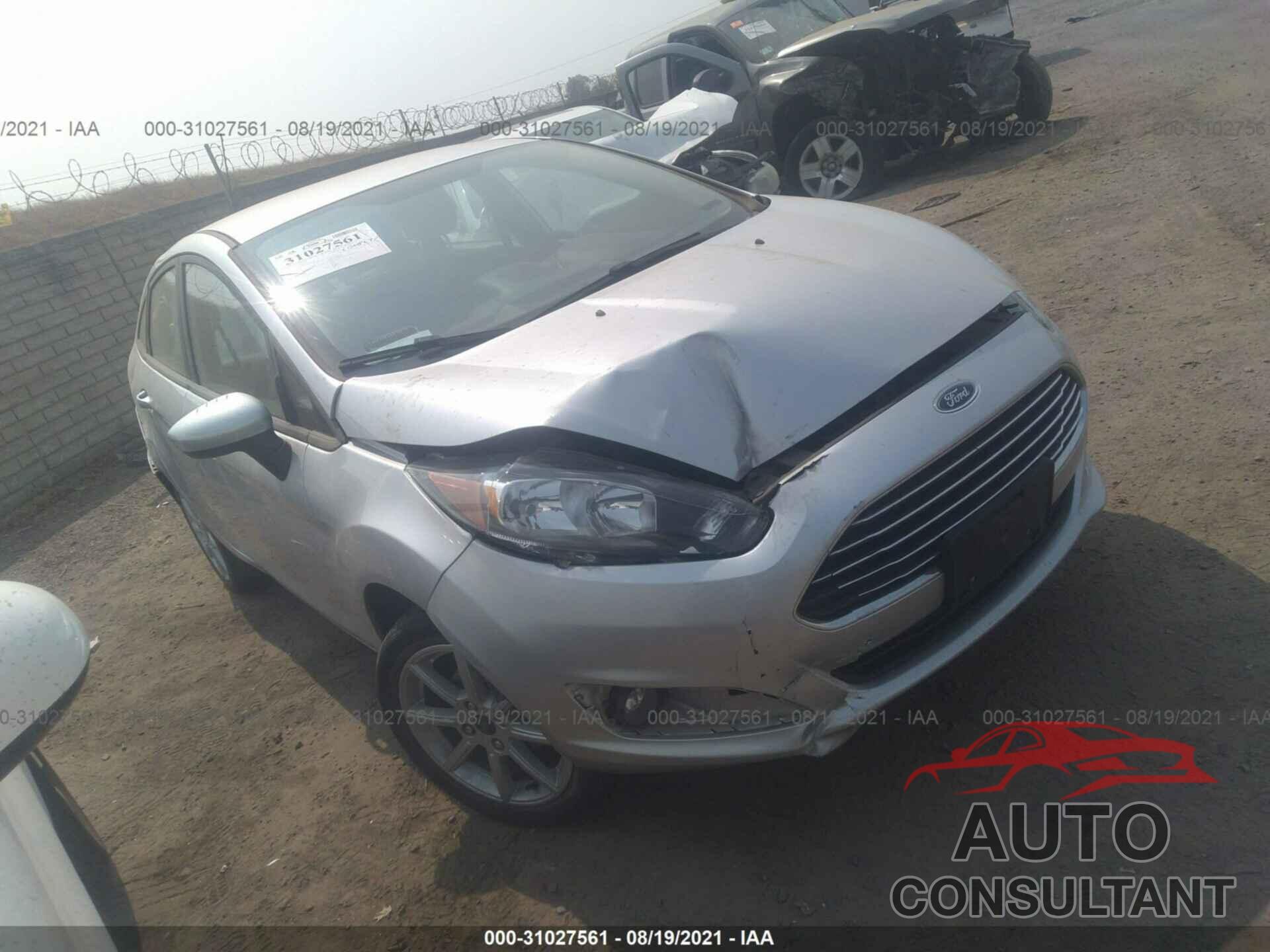 FORD FIESTA 2019 - 3FADP4BJ9KM137194