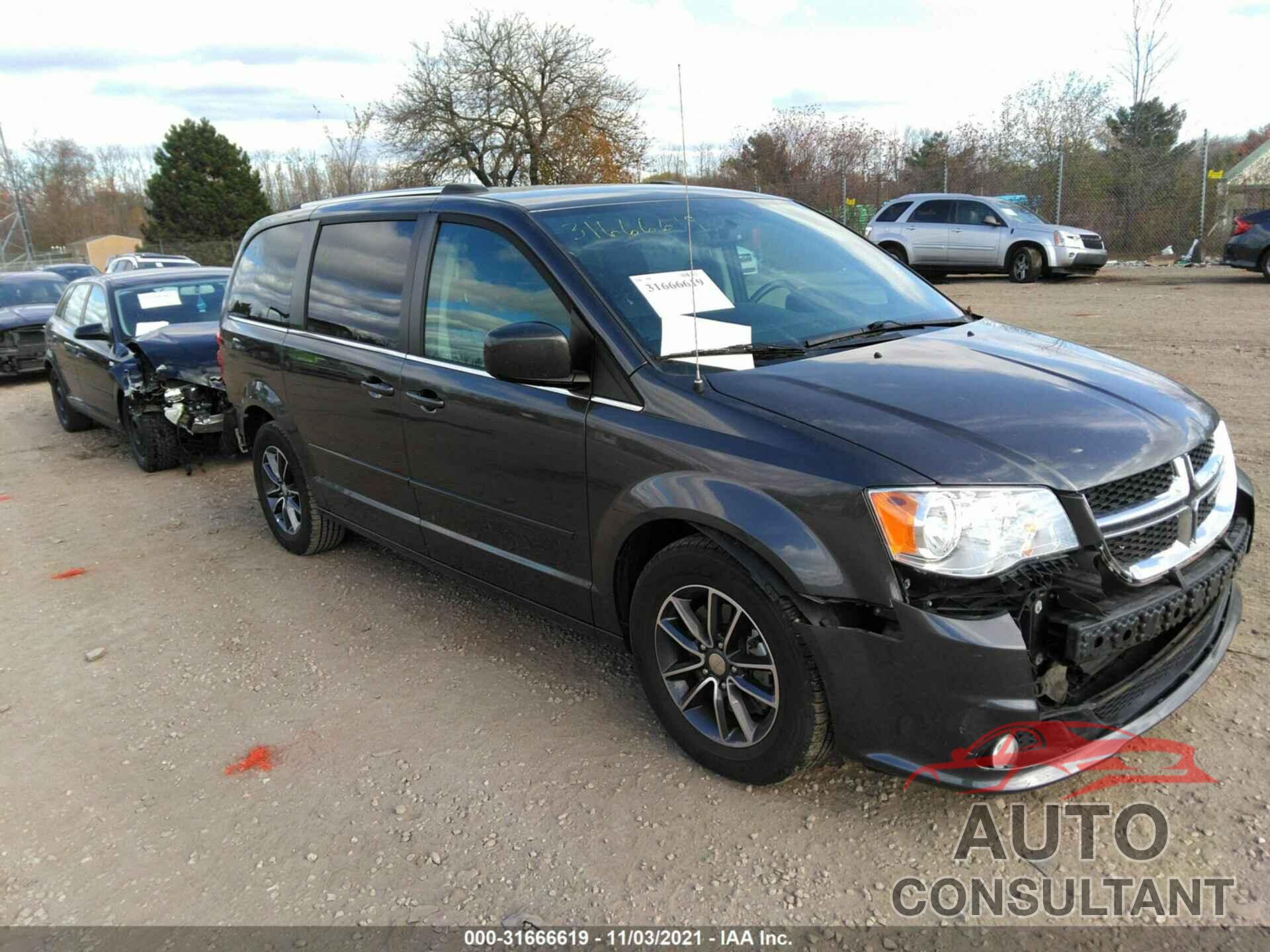 DODGE GRAND CARAVAN 2017 - 2C4RDGCG1HR861086