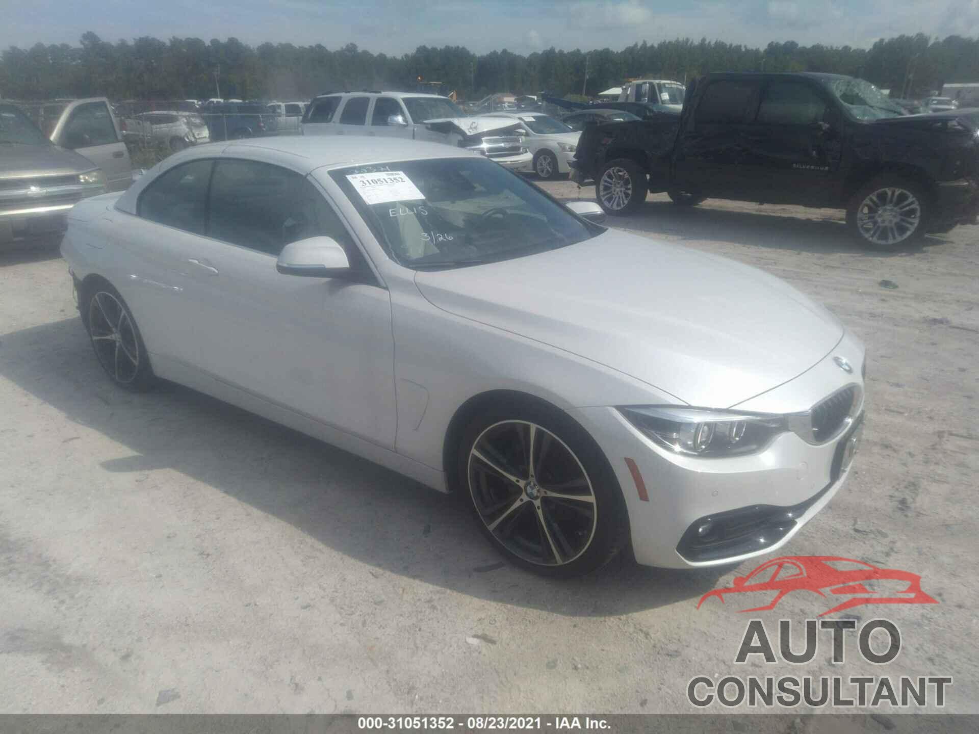 BMW 4 SERIES 2019 - WBA4Z1C50KEE44098