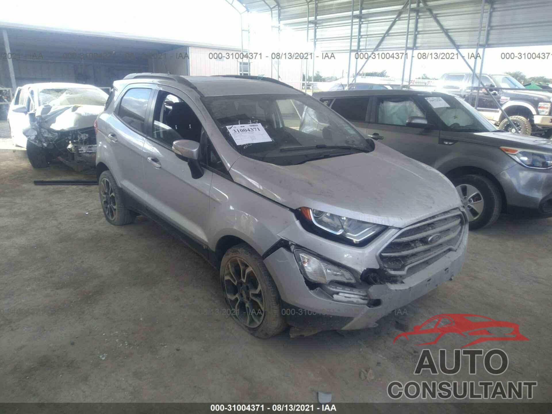 FORD ECOSPORT 2018 - MAJ3P1TE6JC249530