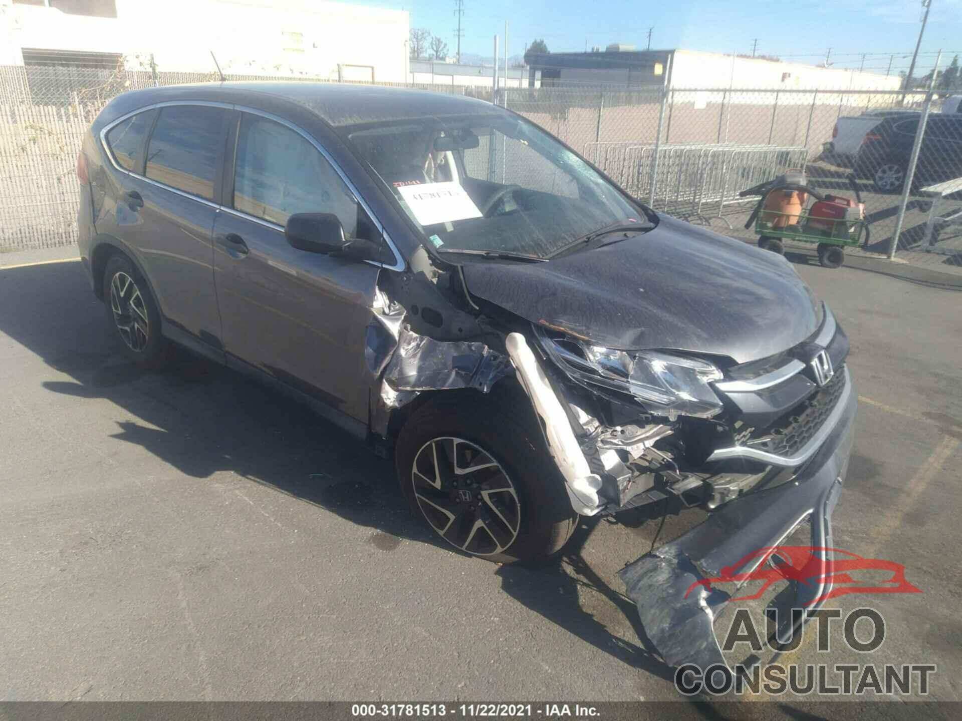 HONDA CR-V 2016 - 2HKRM3H48GH527138