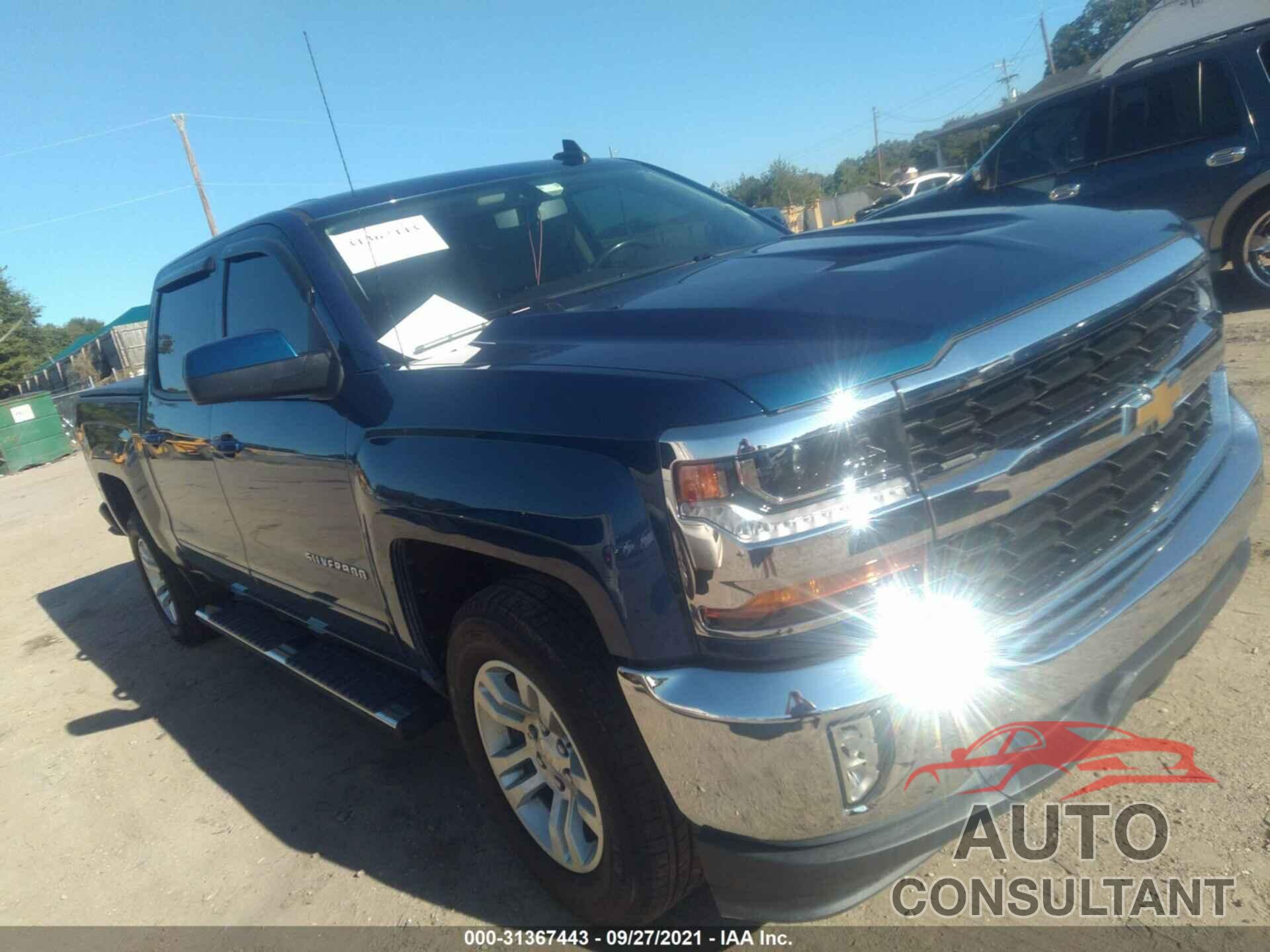 CHEVROLET SILVERADO 1500 2018 - 3GCPCREC3JG501099