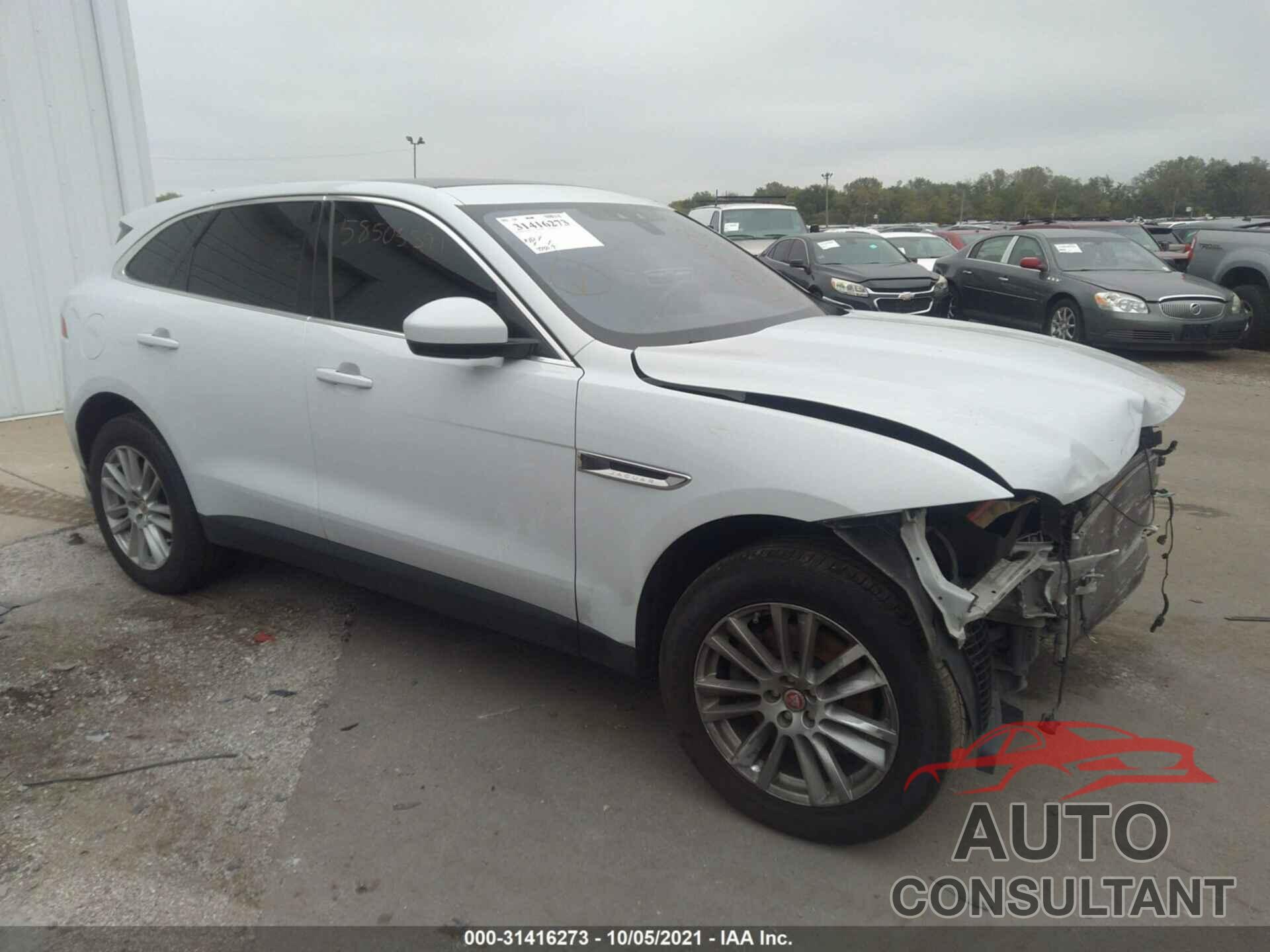 JAGUAR F-PACE 2017 - SADCK2BVXHA093857