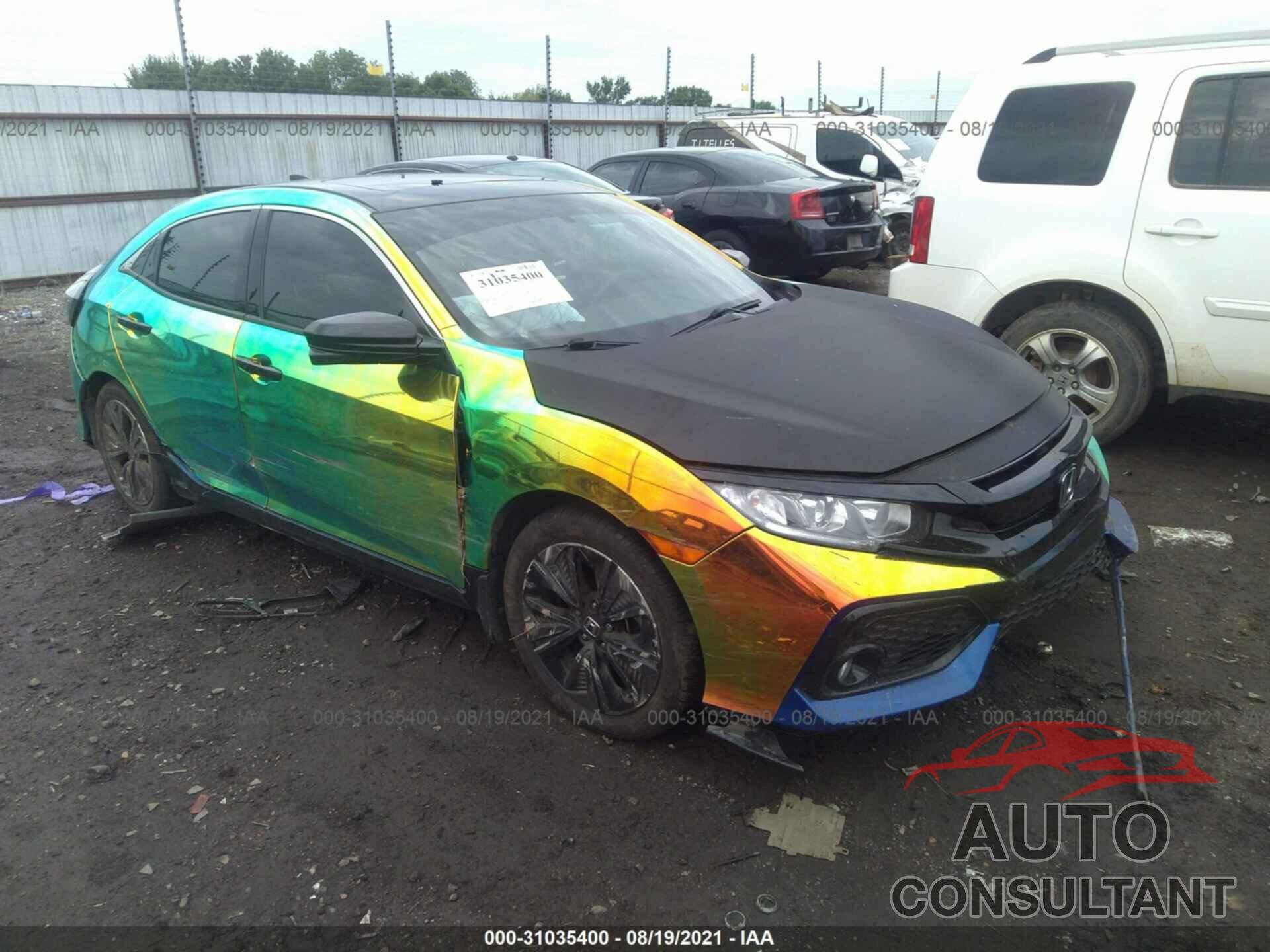 HONDA CIVIC HATCHBACK 2017 - SHHFK7H77HU201260