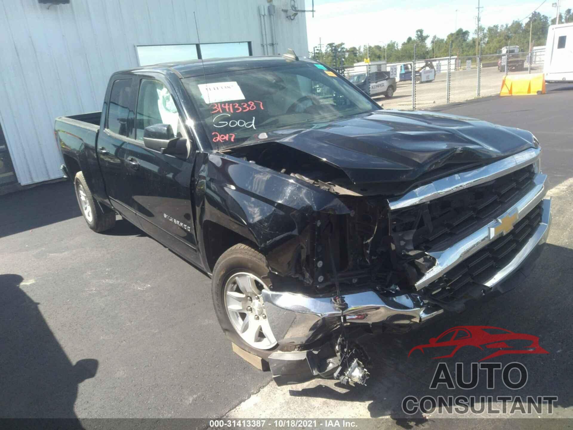 CHEVROLET SILVERADO 1500 2017 - 1GCRCREC4HZ112720