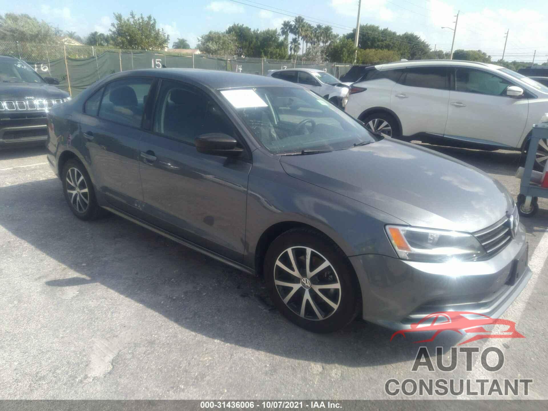 VOLKSWAGEN JETTA SEDAN 2016 - 3VWD67AJXGM254187