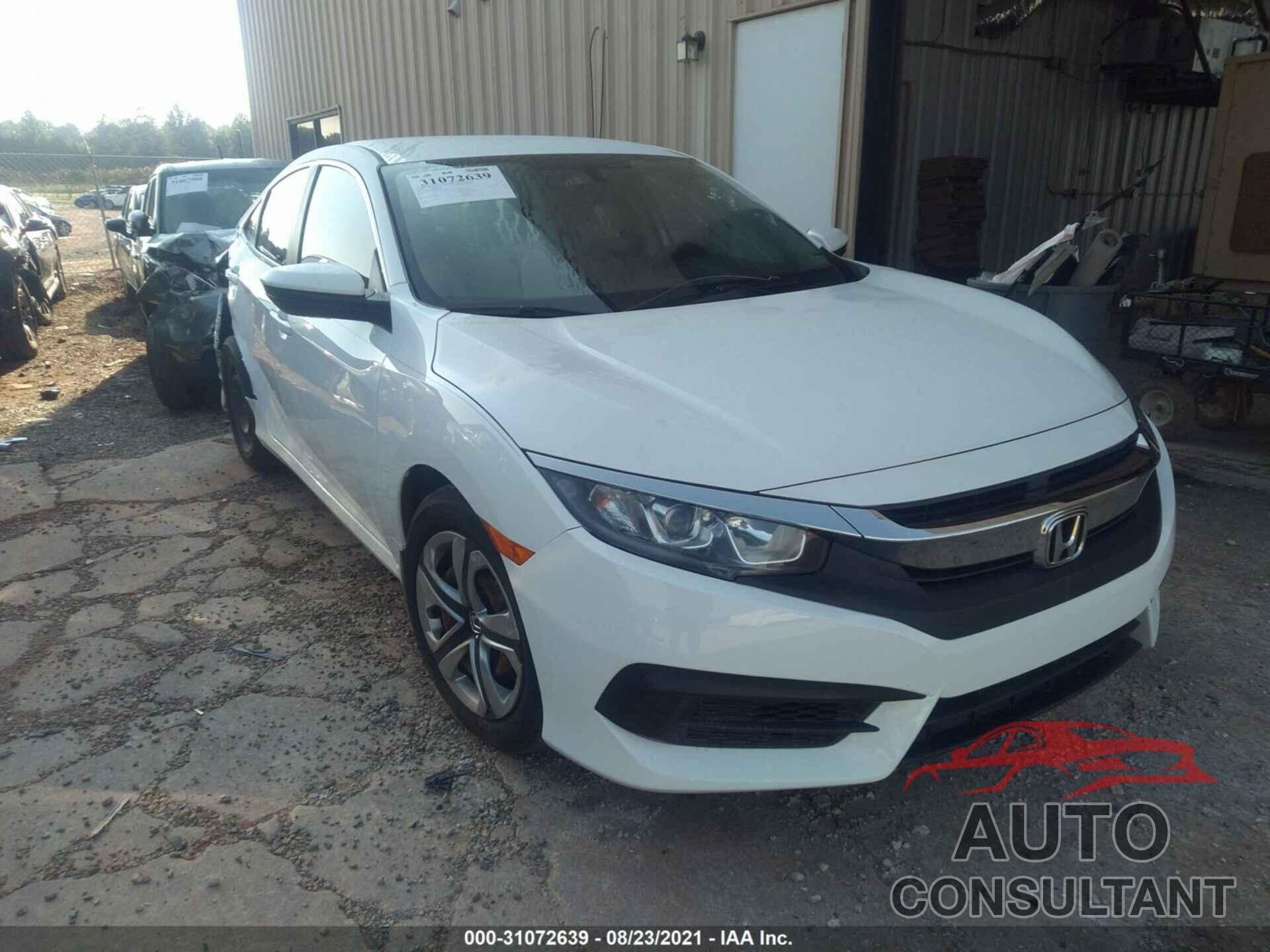 HONDA CIVIC SEDAN 2016 - 19XFC2F53GE024133