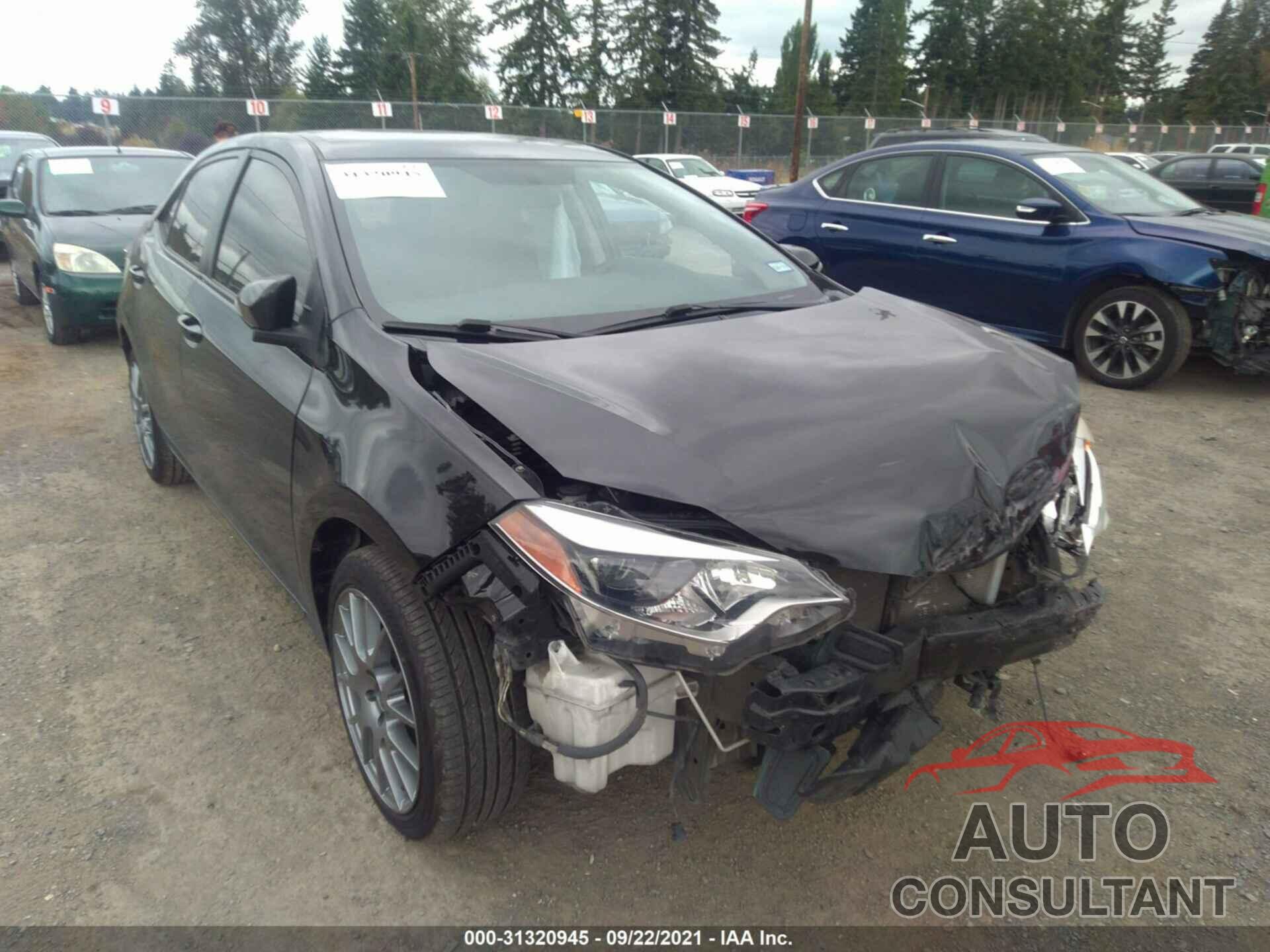 TOYOTA COROLLA 2016 - 5YFBURHE8GP470990