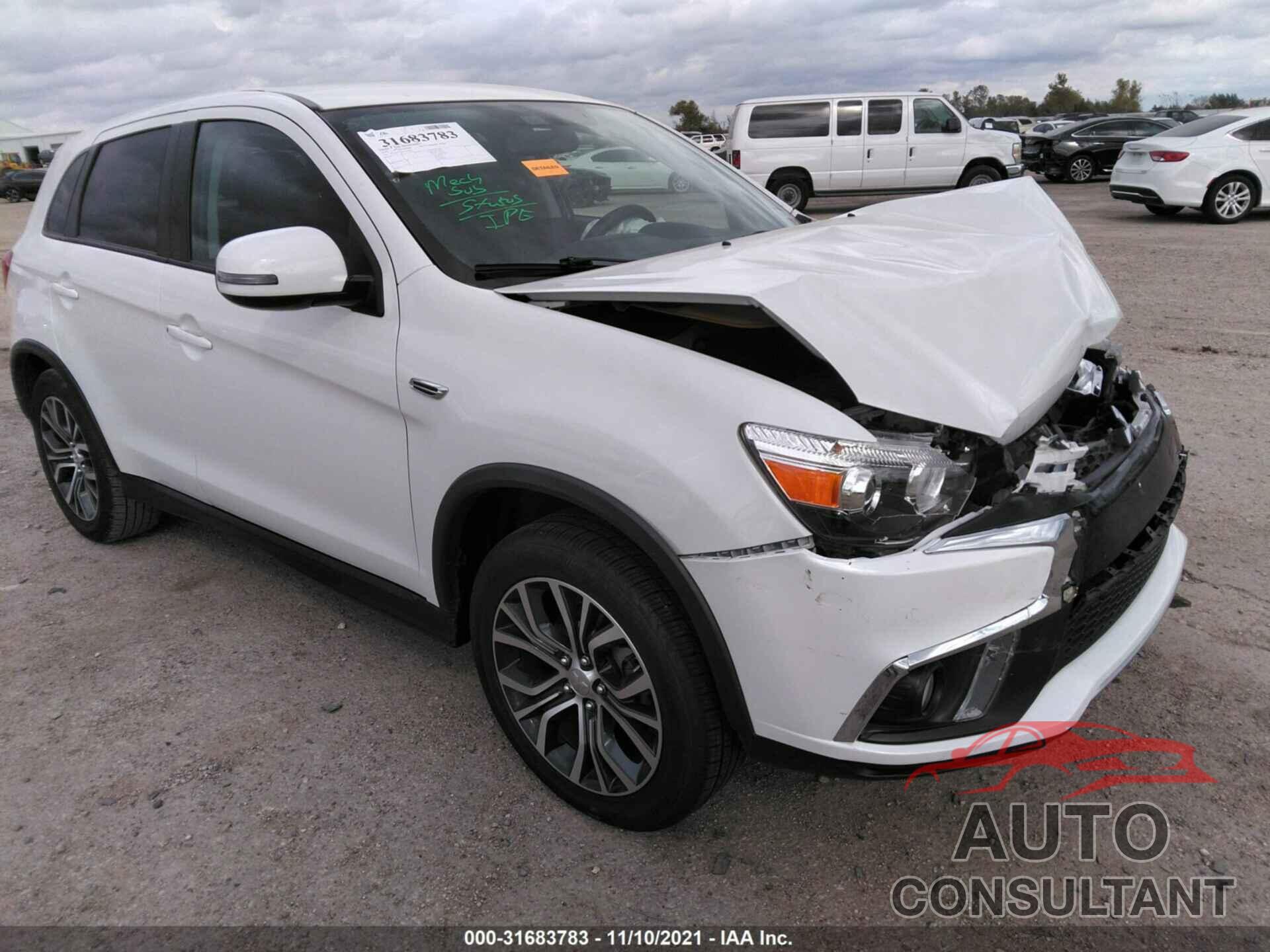 MITSUBISHI OUTLANDER SPORT 2019 - JA4AP4AU8KU013092