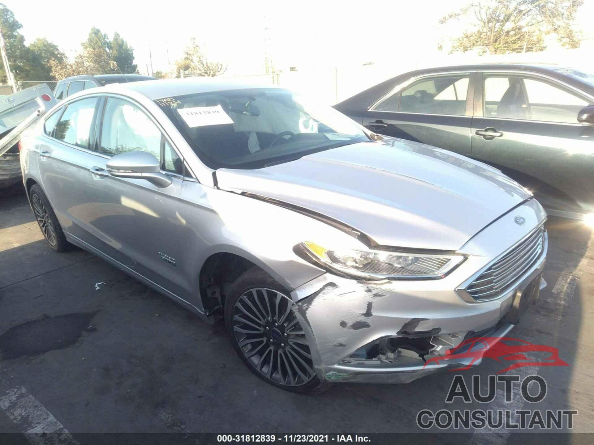 FORD FUSION ENERGI 2017 - 3FA6P0PU0HR229701