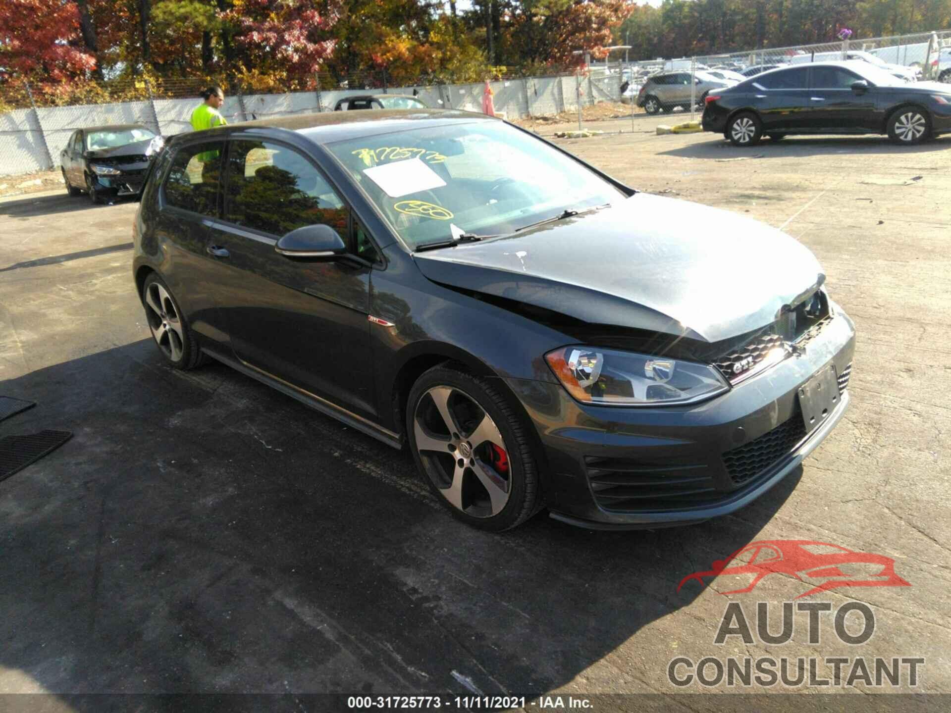 VOLKSWAGEN GOLF GTI 2016 - 3VWYT7AU1GM047594