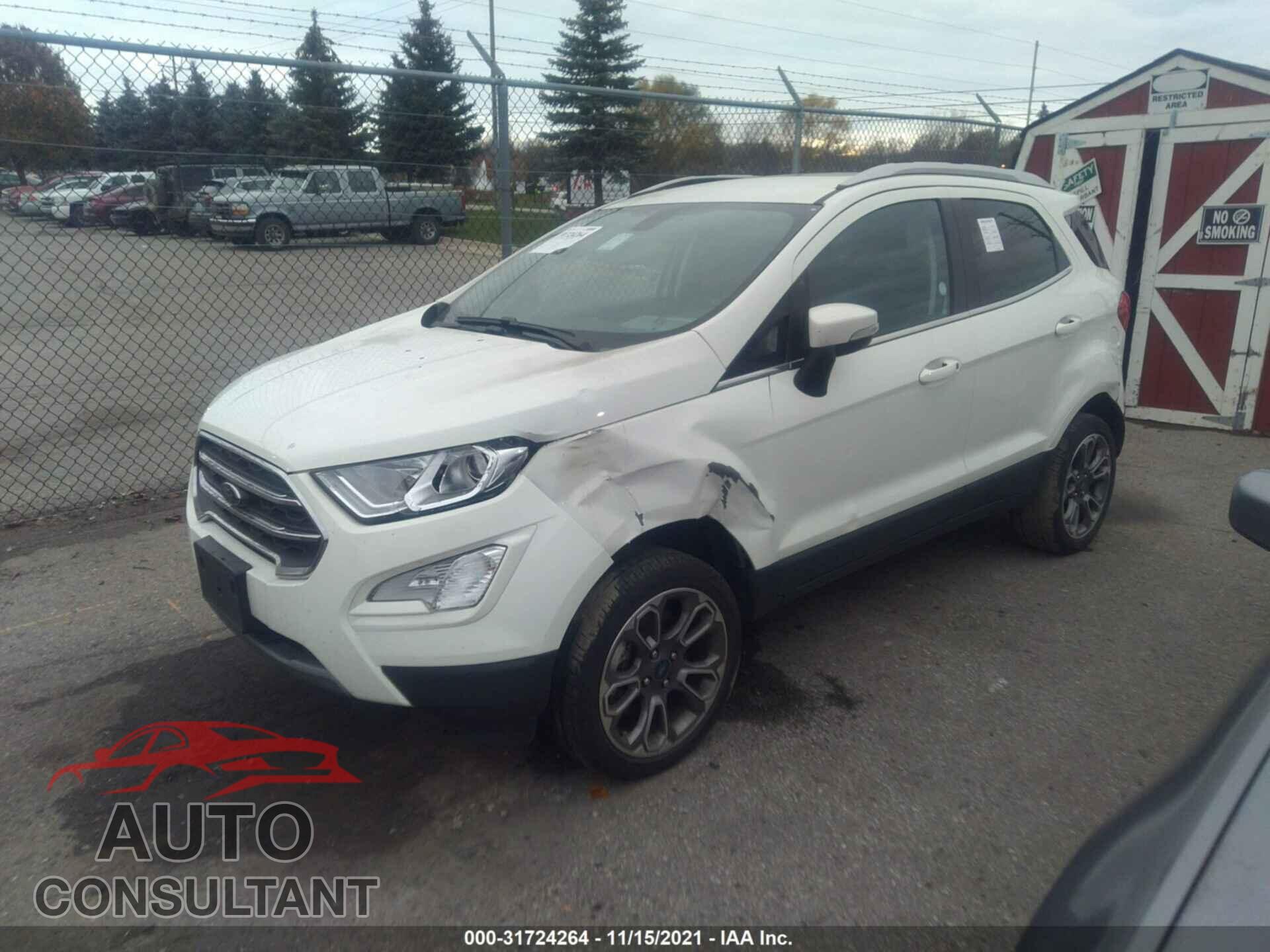 FORD ECOSPORT 2020 - MAJ6S3KL8LC349171