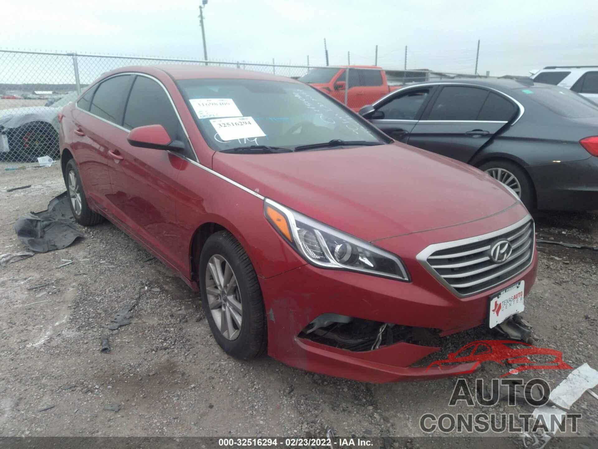 HYUNDAI SONATA 2017 - 5NPE24AF0HH570430