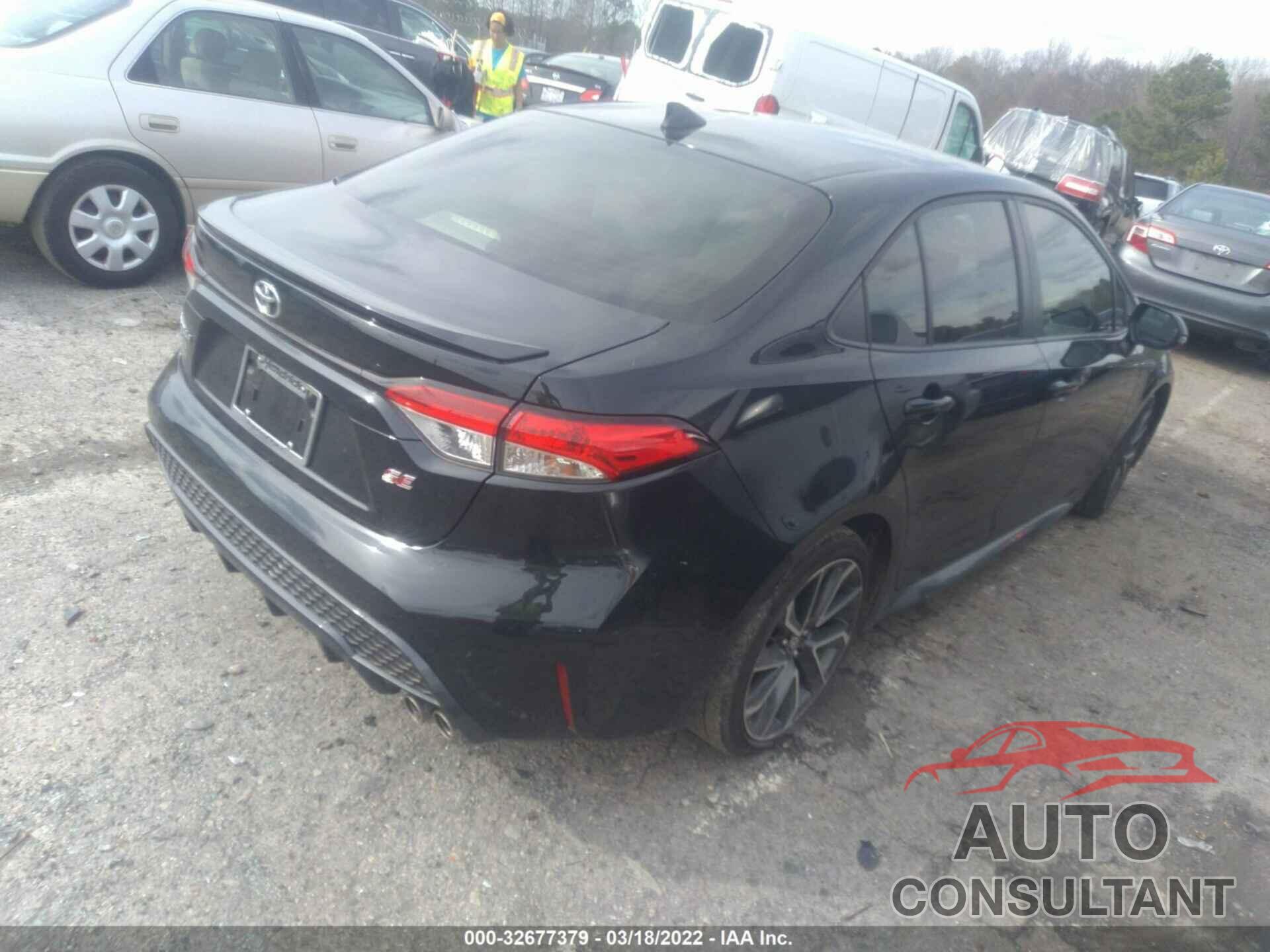 TOYOTA COROLLA 2021 - JTDS4MCE2MJ054136