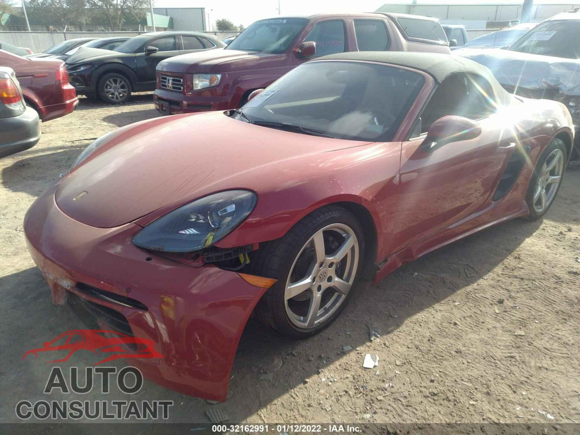 PORSCHE 718 BOXSTER 2017 - WP0CA2A83HS220940