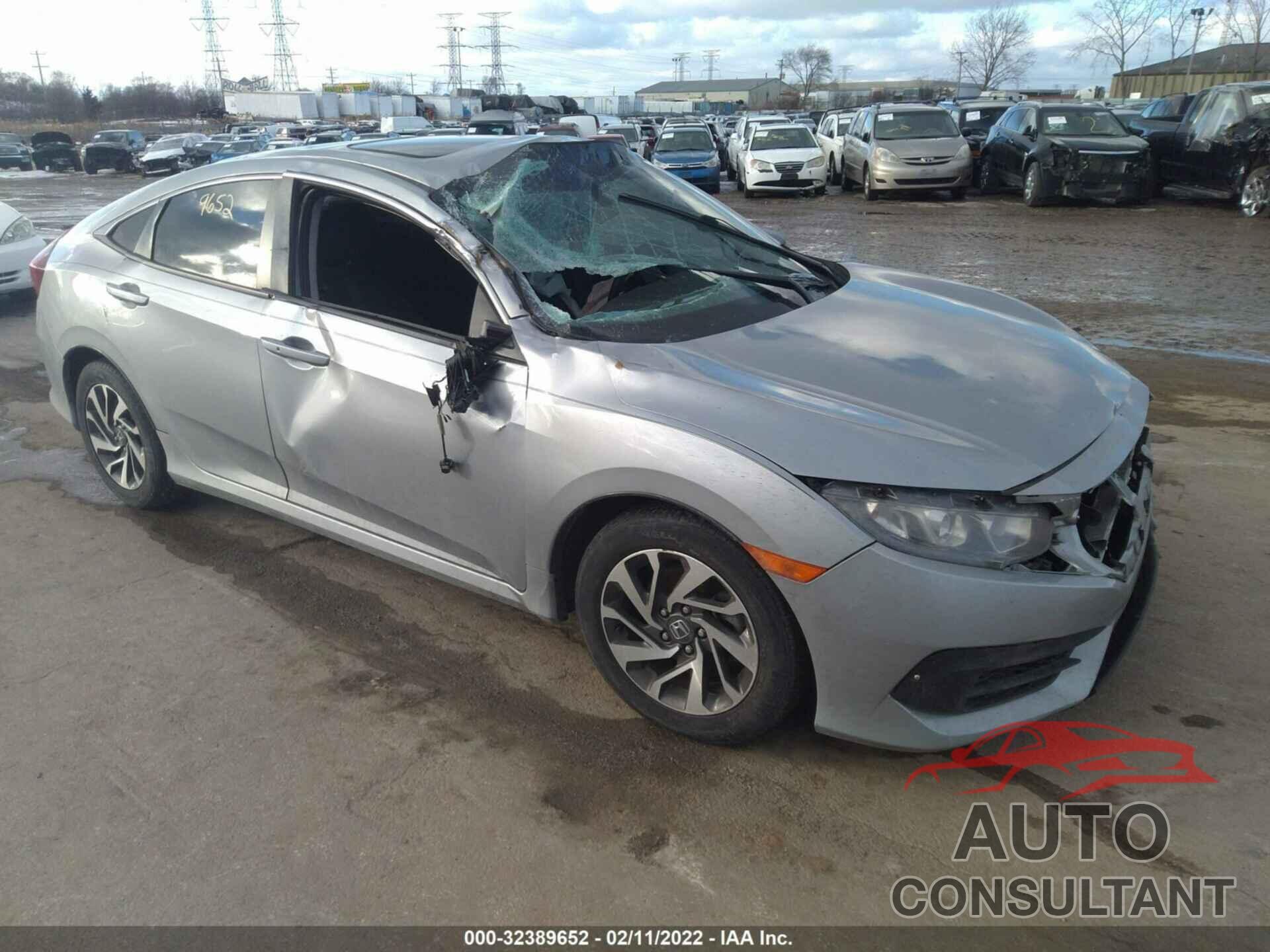 HONDA CIVIC SEDAN 2016 - 19XFC2F70GE045832