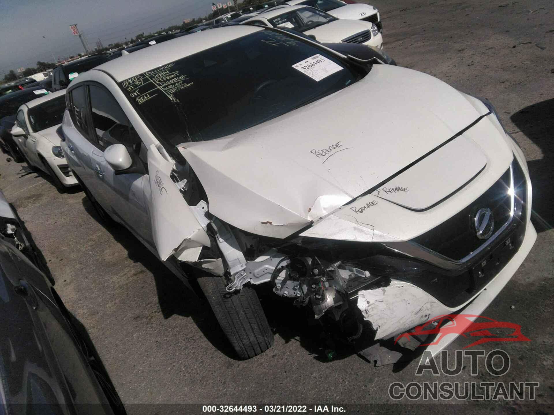 NISSAN LEAF 2020 - 1N4AZ1CP8LC307465