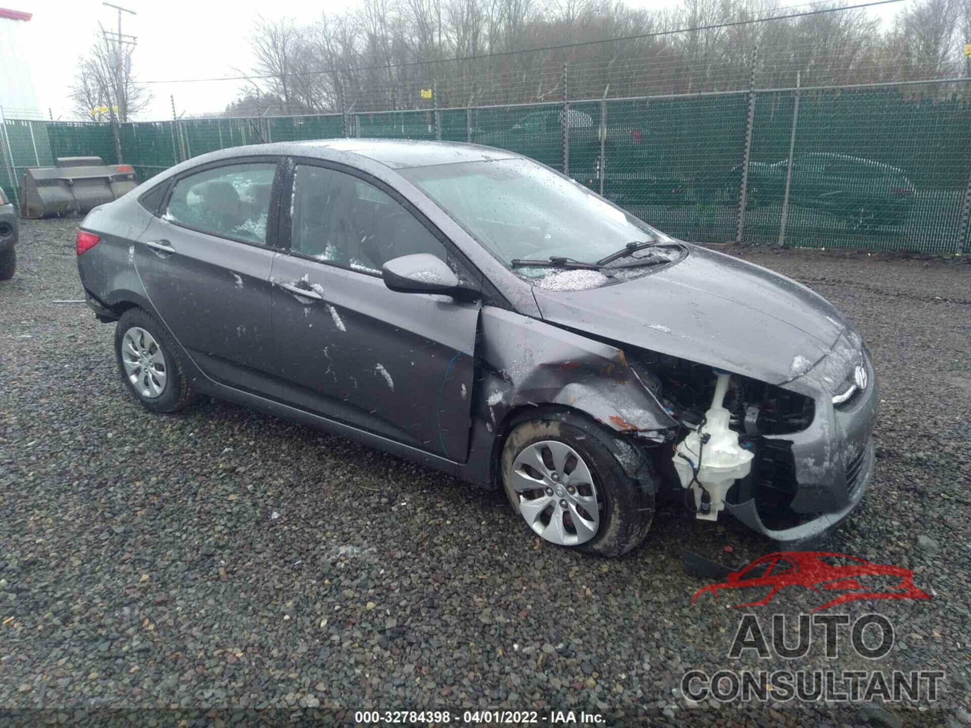 HYUNDAI ACCENT 2016 - KMHCT4AE2GU973658