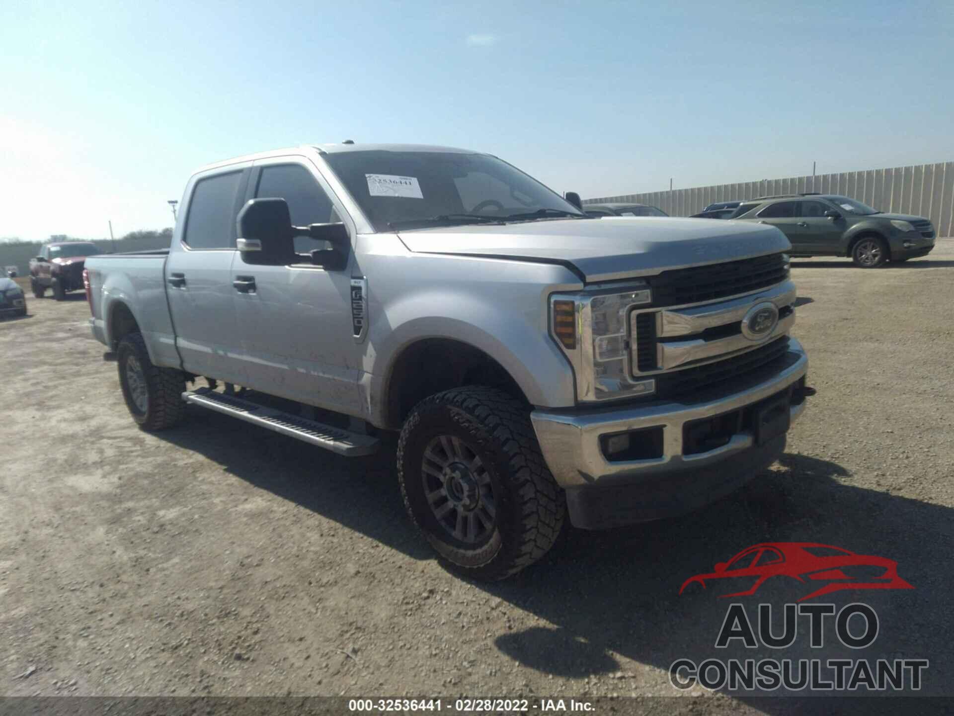 FORD SUPER DUTY F-250 SRW 2019 - 1FT7W2B6XKEE90138