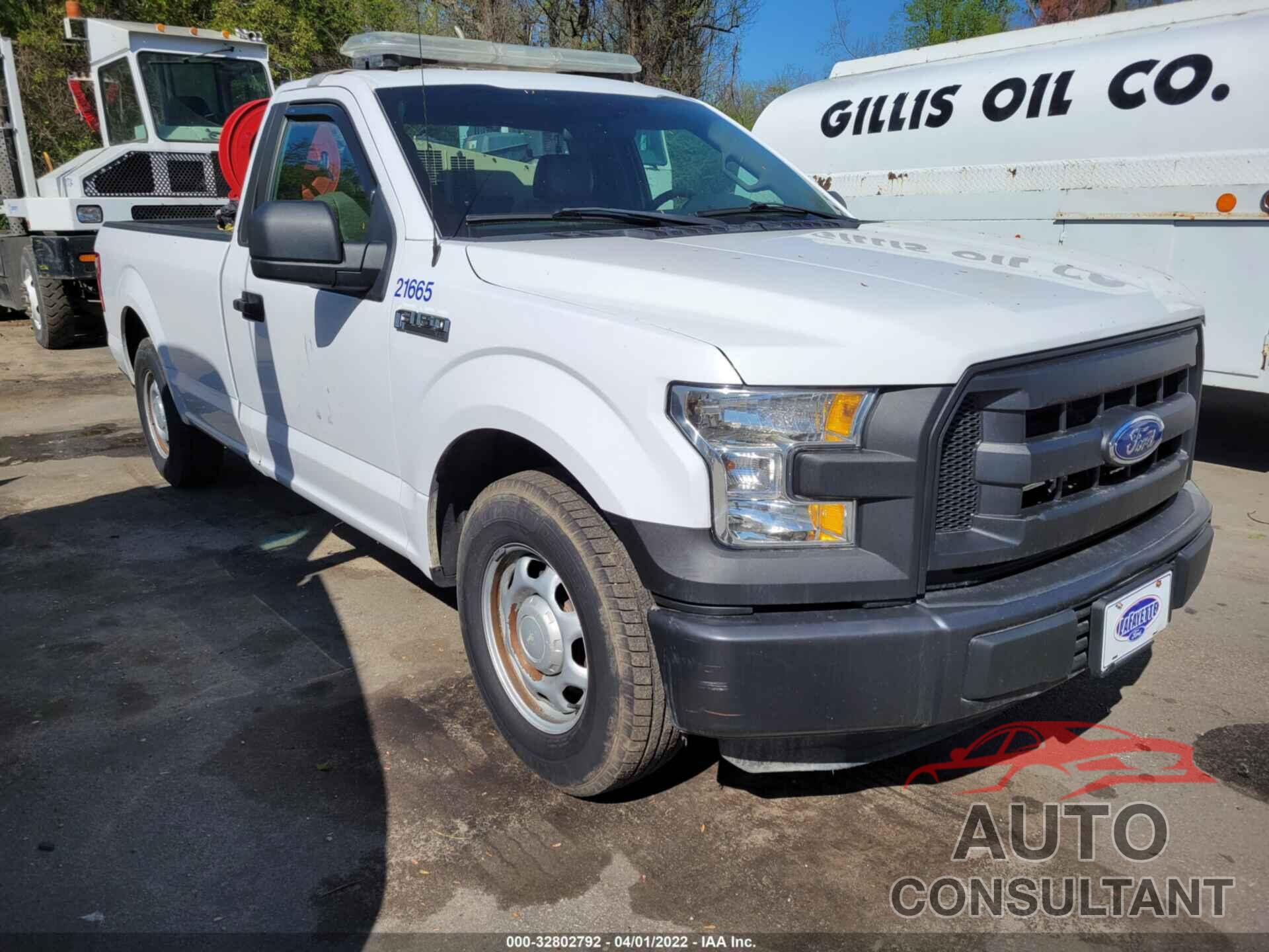 FORD F-150 2016 - 1FTMF1C82GKE58404