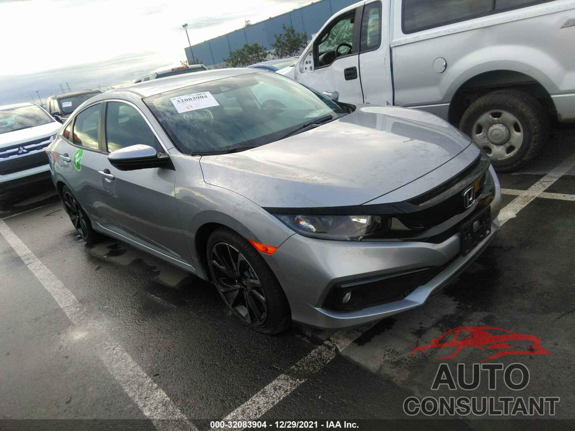 HONDA CIVIC SEDAN 2021 - 19XFC2F89ME202021