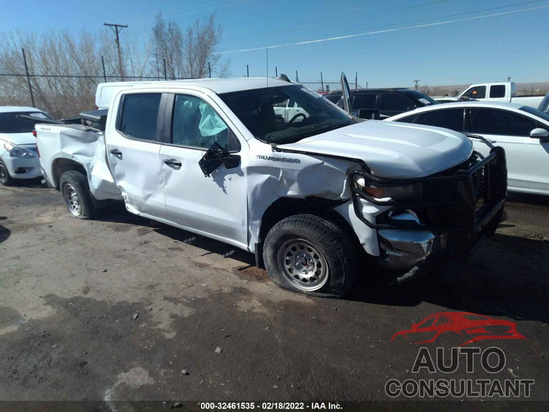 CHEVROLET SILVERADO 1500 2020 - 1GCUYAEF6LZ326706