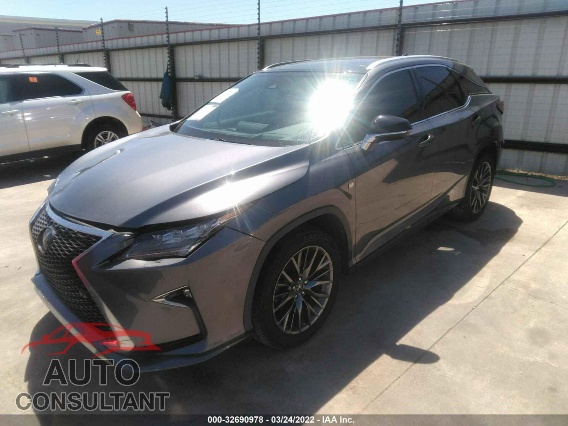 LEXUS RX 2019 - 2T2BZMCA9KC190900
