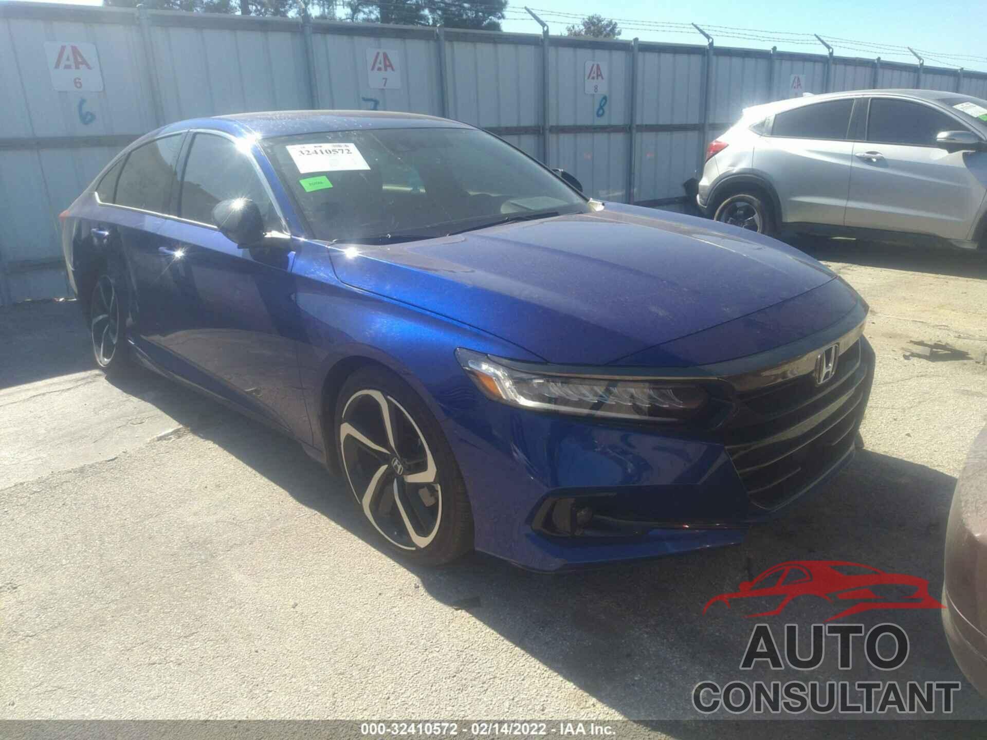 HONDA ACCORD SEDAN 2021 - 1HGCV1F37MA100961