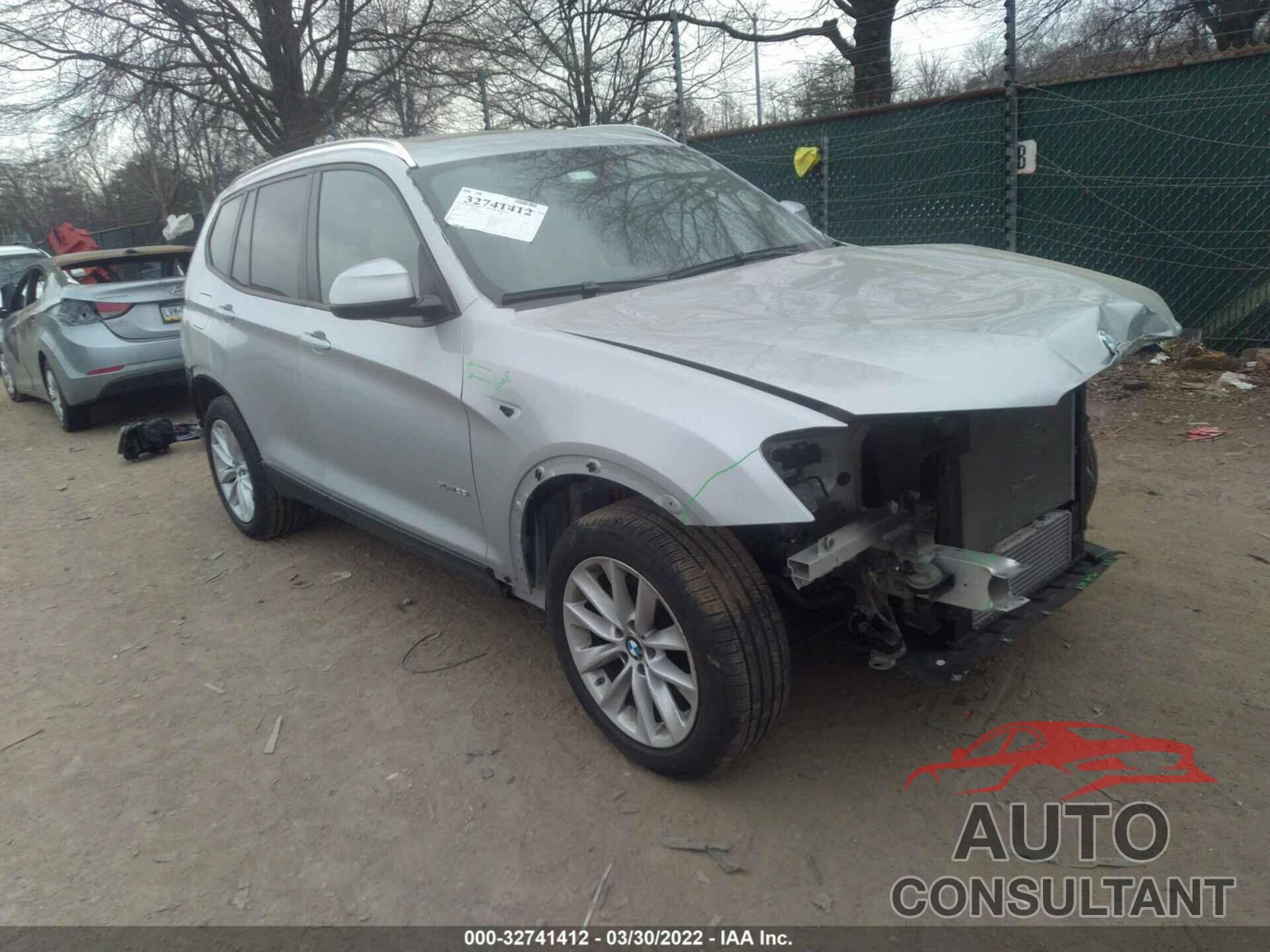 BMW X3 2017 - 5UXWX9C59H0T09848