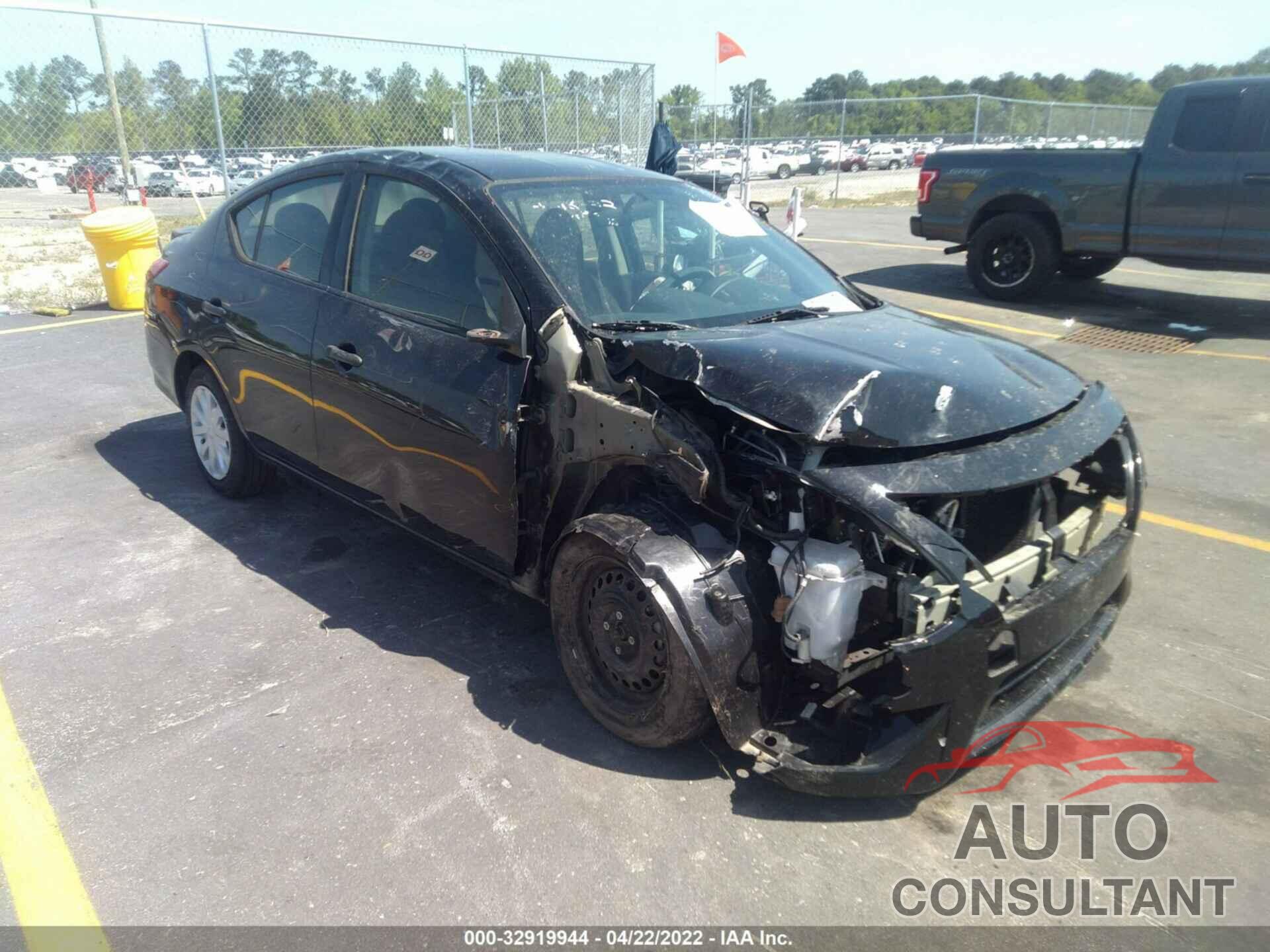 NISSAN VERSA 2016 - 3N1CN7AP8GL822029
