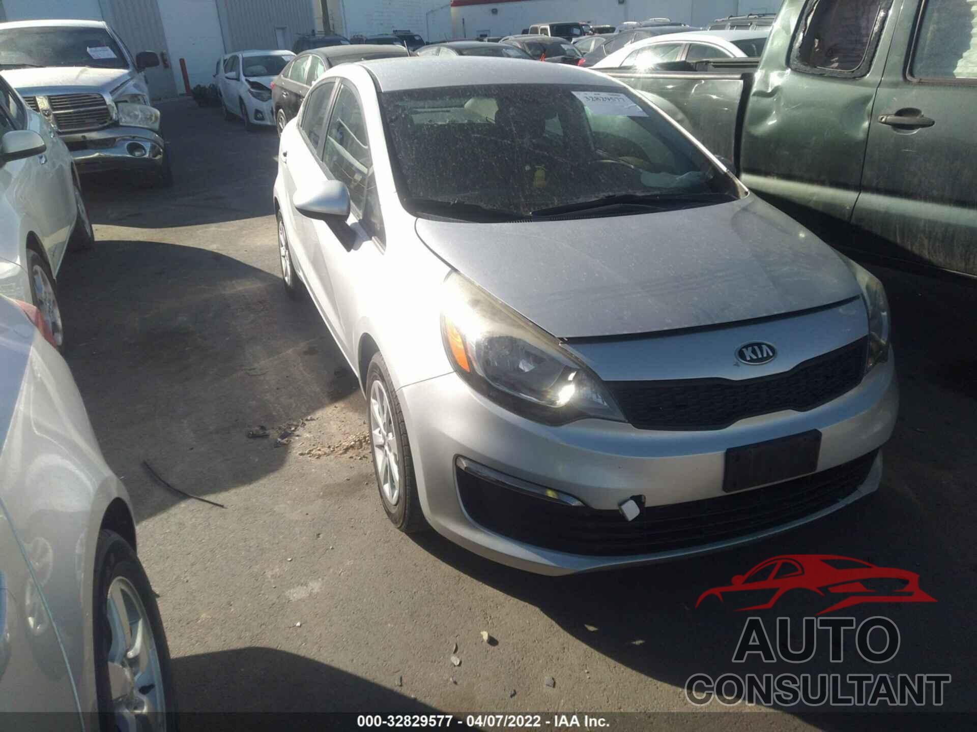 KIA RIO 2016 - KNADM4A3XG6558190