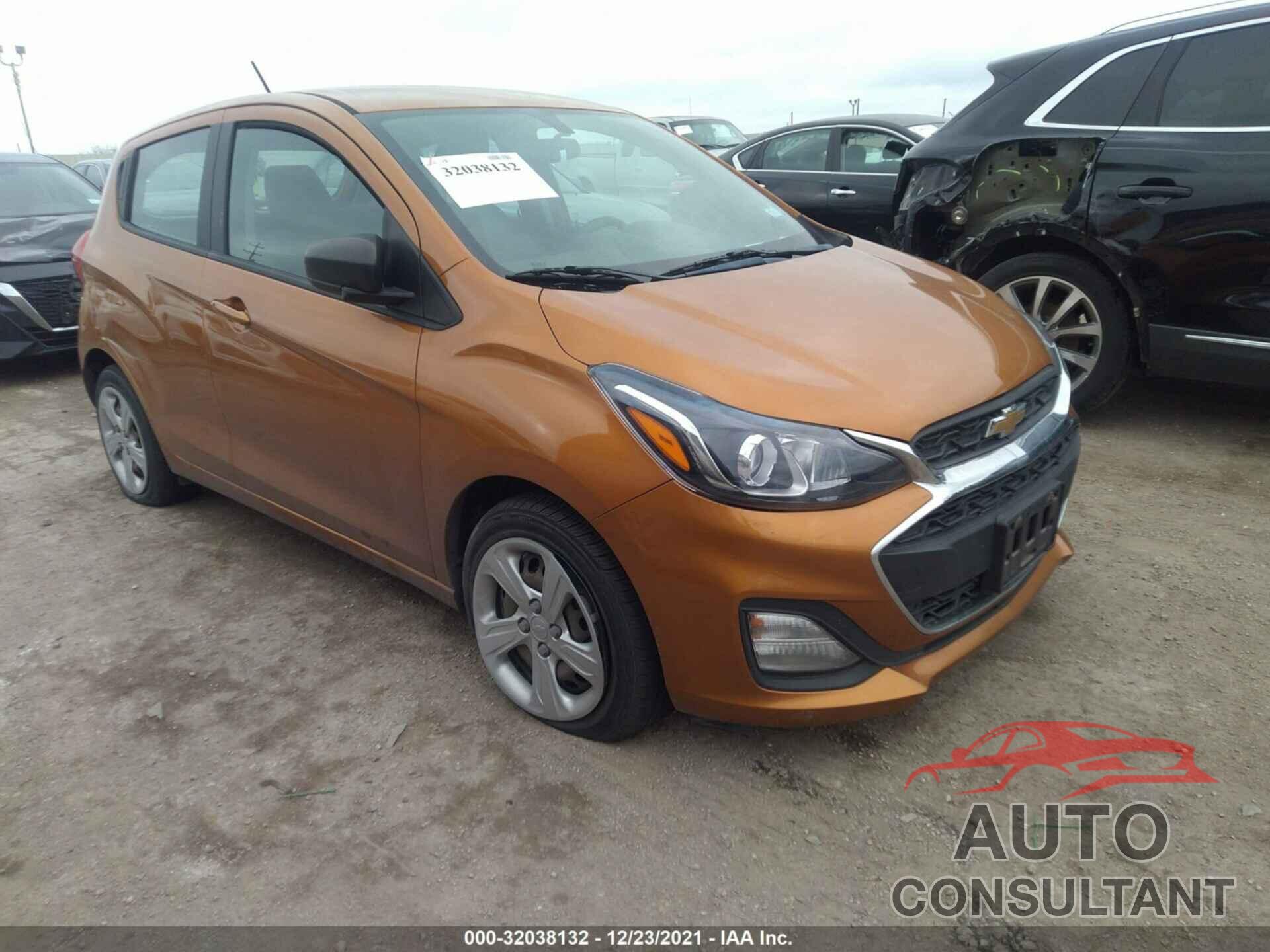 CHEVROLET SPARK 2019 - KL8CB6SA4KC707340