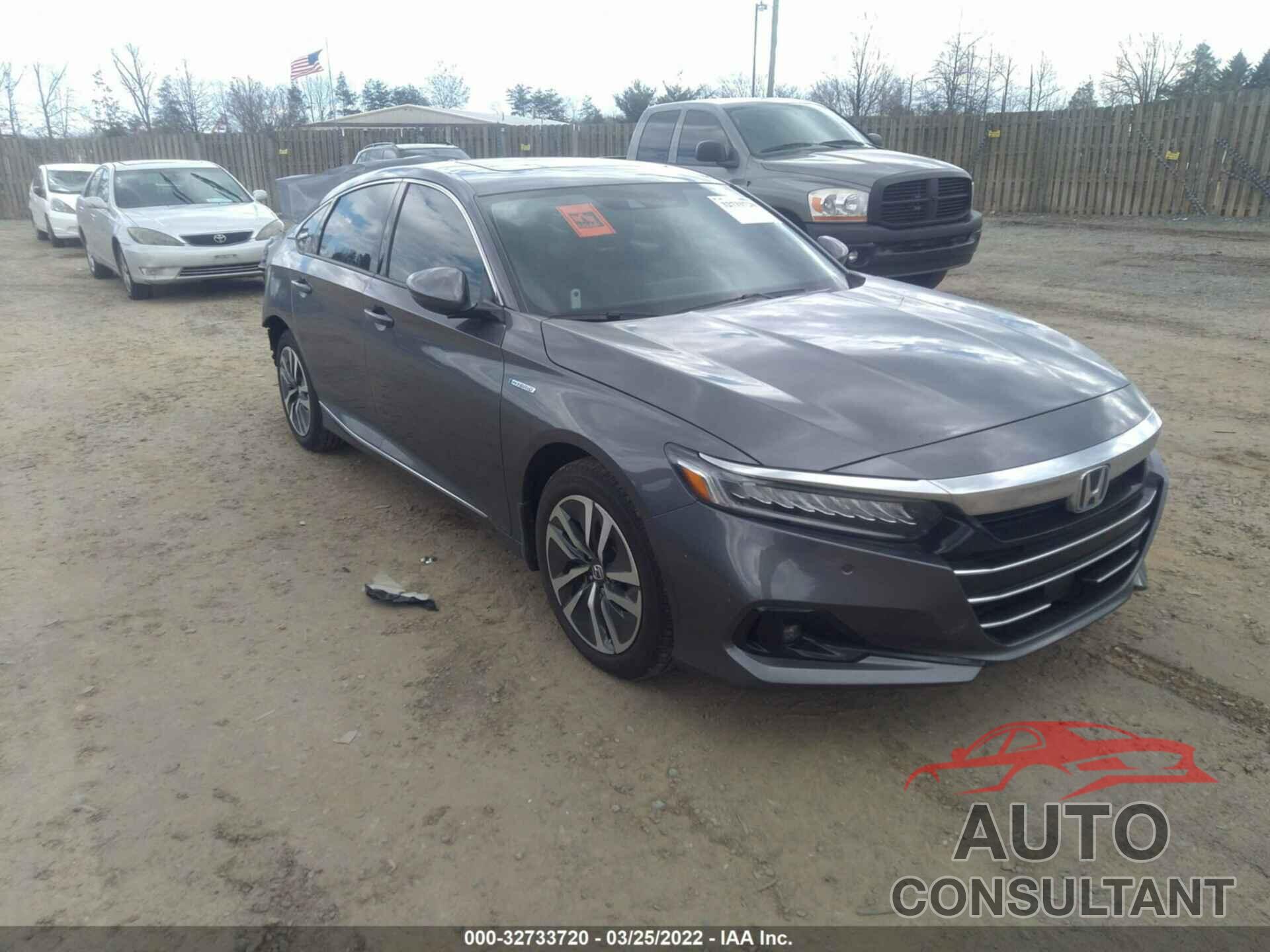 HONDA ACCORD HYBRID 2021 - 1HGCV3F54MA008333