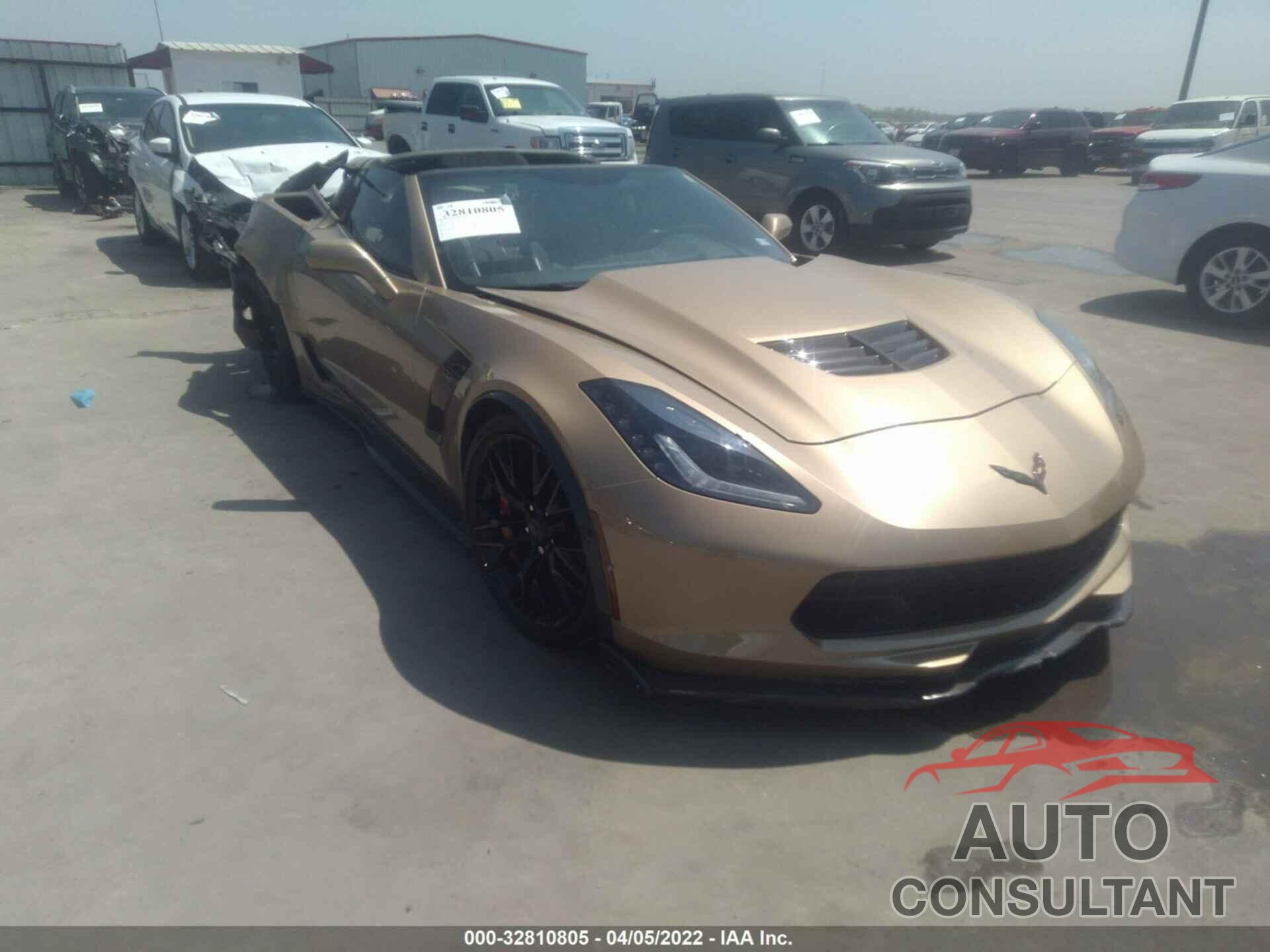 CHEVROLET CORVETTE 2017 - 1G1YP2D65H5603672